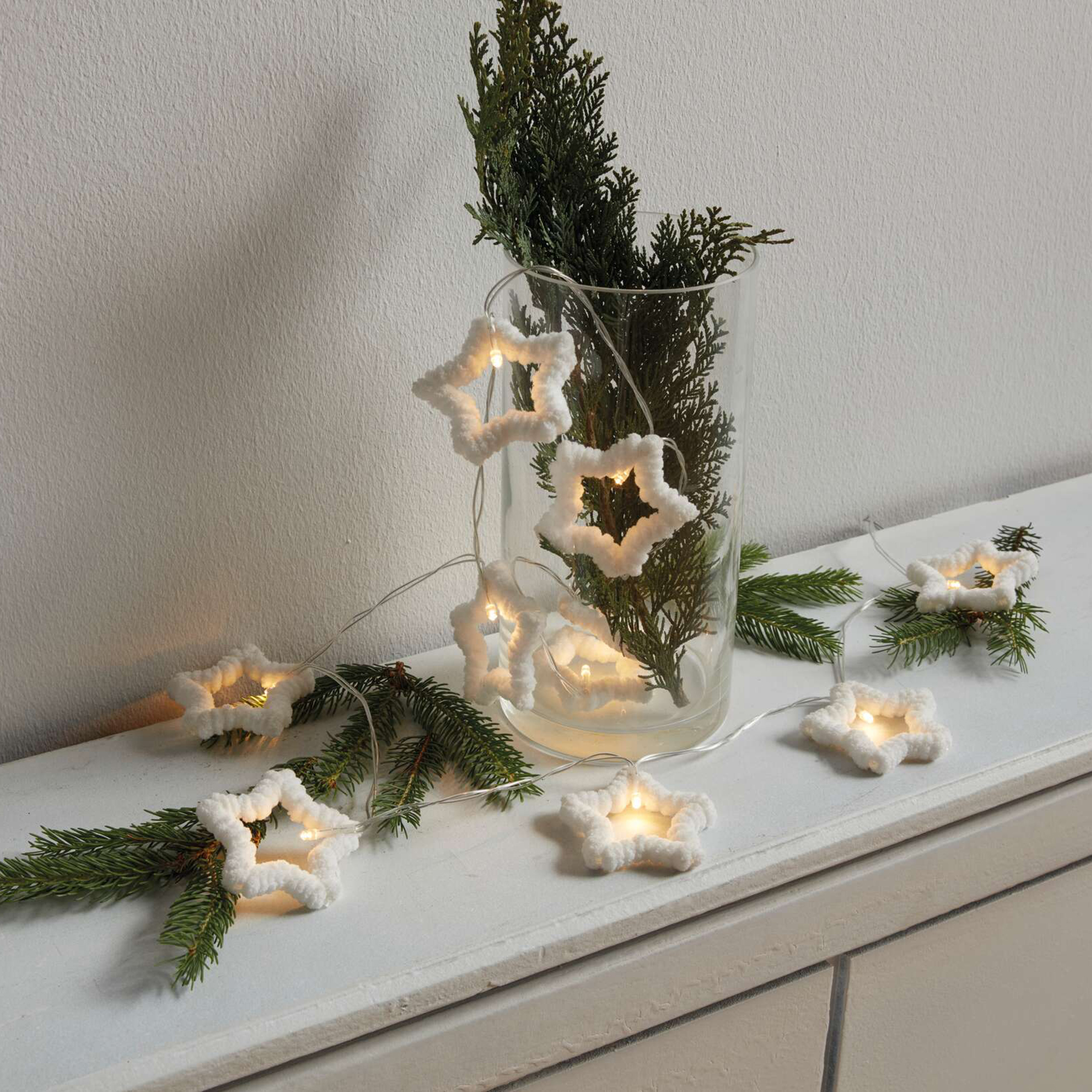 Acheter Guirlande lumineuse LED "étoiles"  dans la boutique en ligne de Frank Flechtwaren