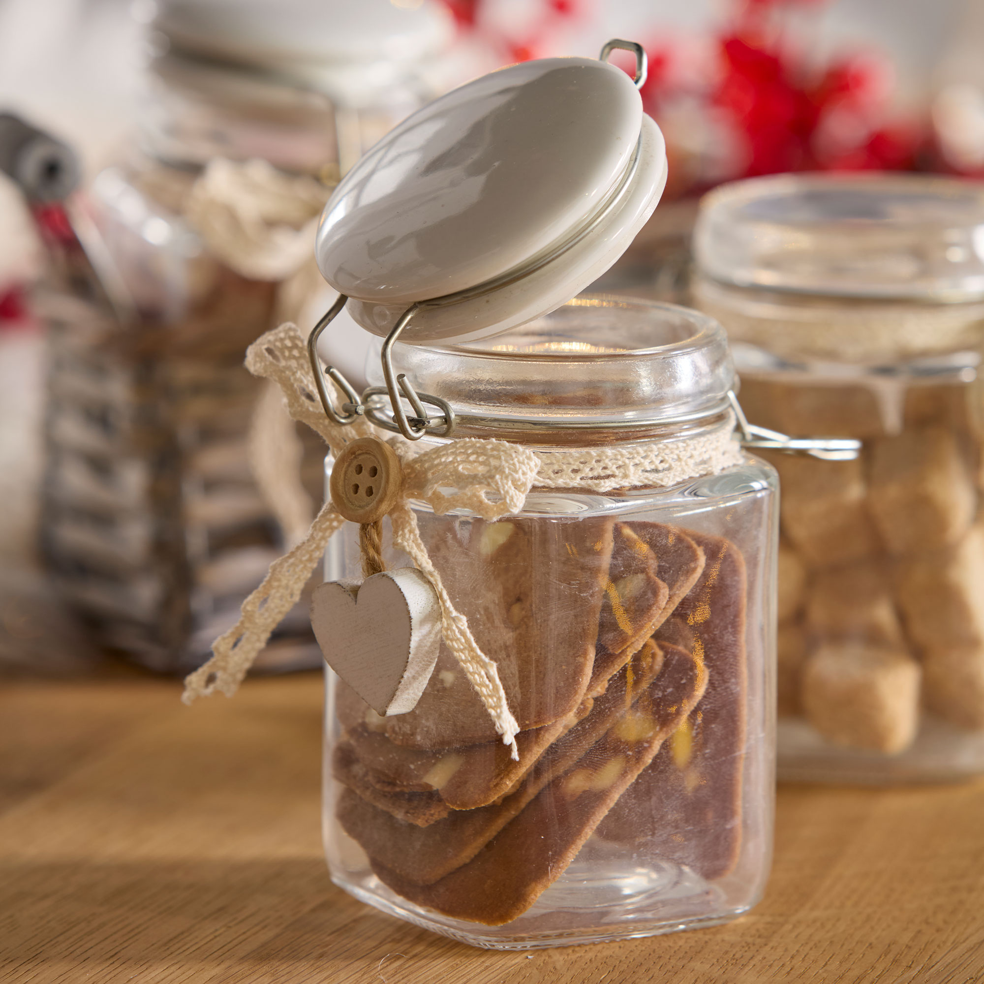 Acheter Petits bocaux de conservation « Nostalgie », lot de 4.  dans la boutique en ligne de Frank Flechtwaren pour Cuisine