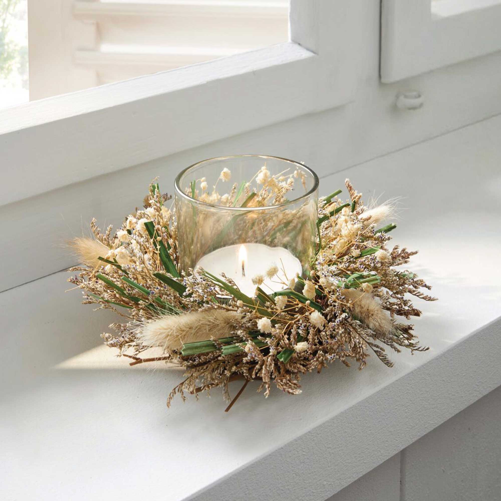 Acheter Photophore "Flower Whispers"  dans la boutique en ligne de Frank Flechtwaren