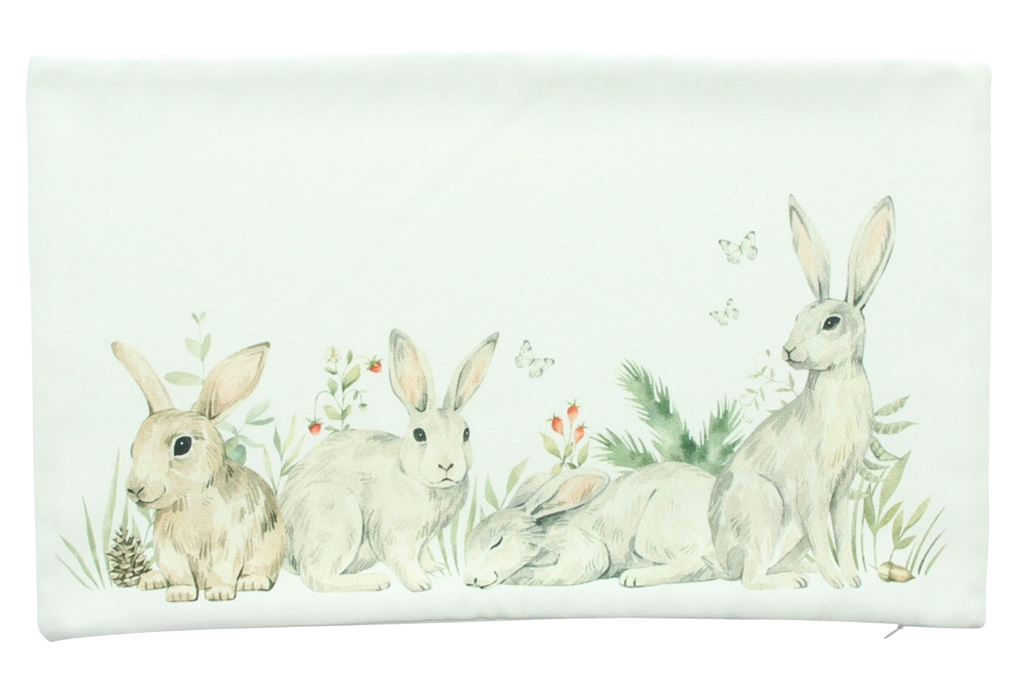 Acheter Housse de coussin "horde de lapins"  dans la boutique en ligne de Frank Flechtwaren pour Nouvel arrivage