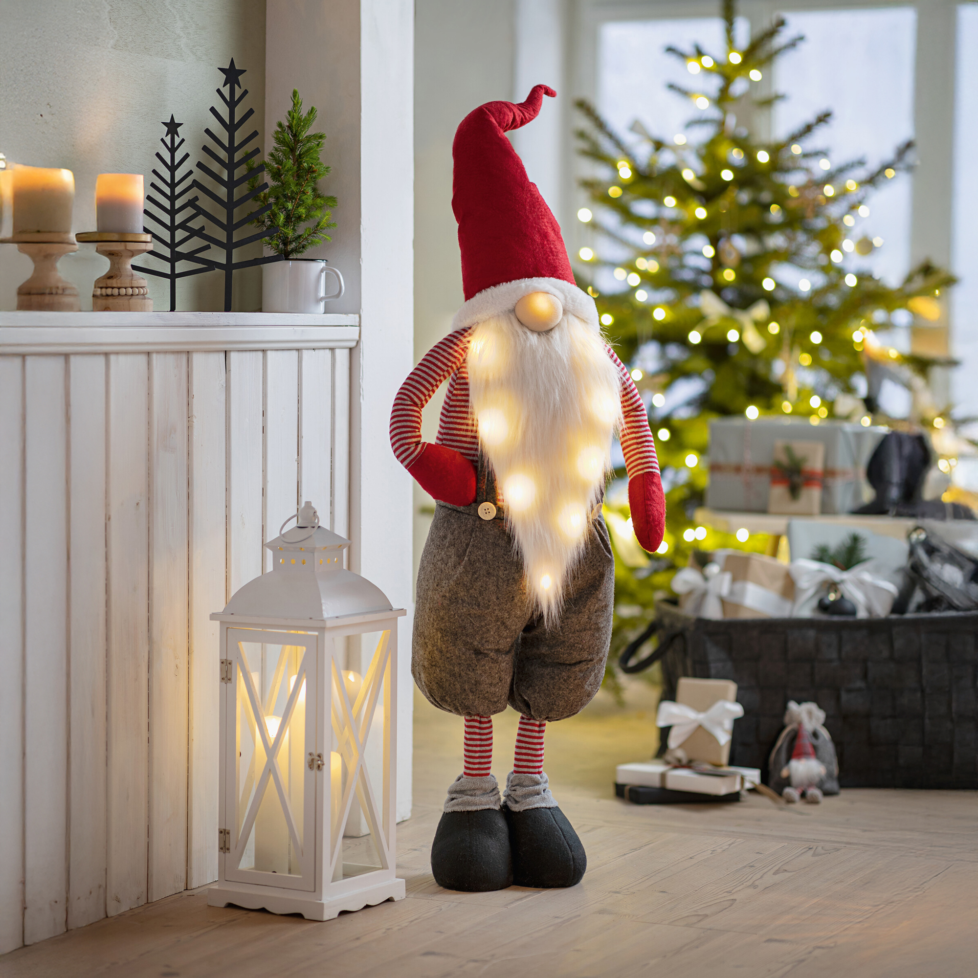 Acheter Grand lutin LED "bonnet pointu"  dans la boutique en ligne de Frank Flechtwaren