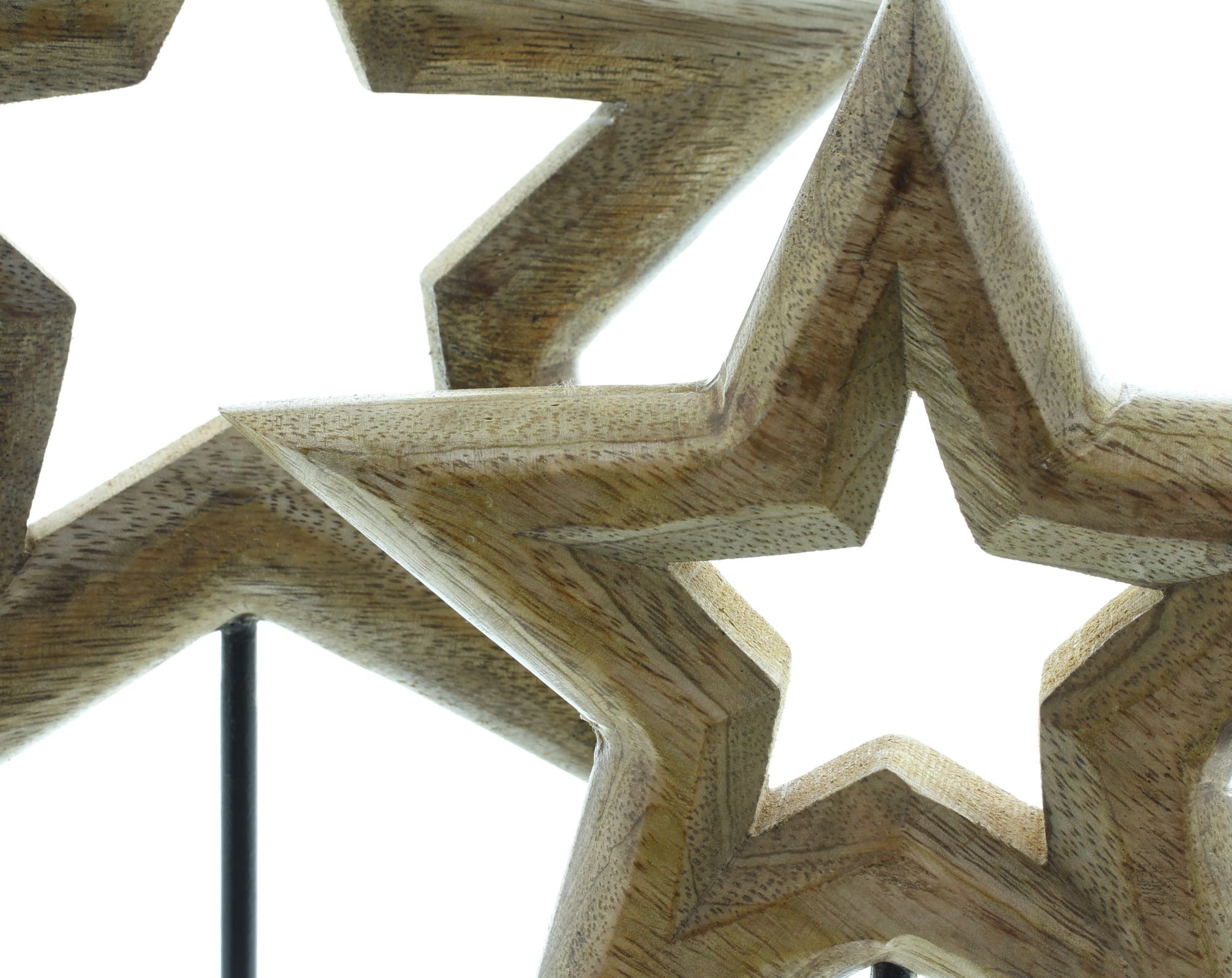 Acheter Lot de 2 décorations de Noël "étoile"  dans la boutique en ligne de Frank Flechtwaren pour Étoiles