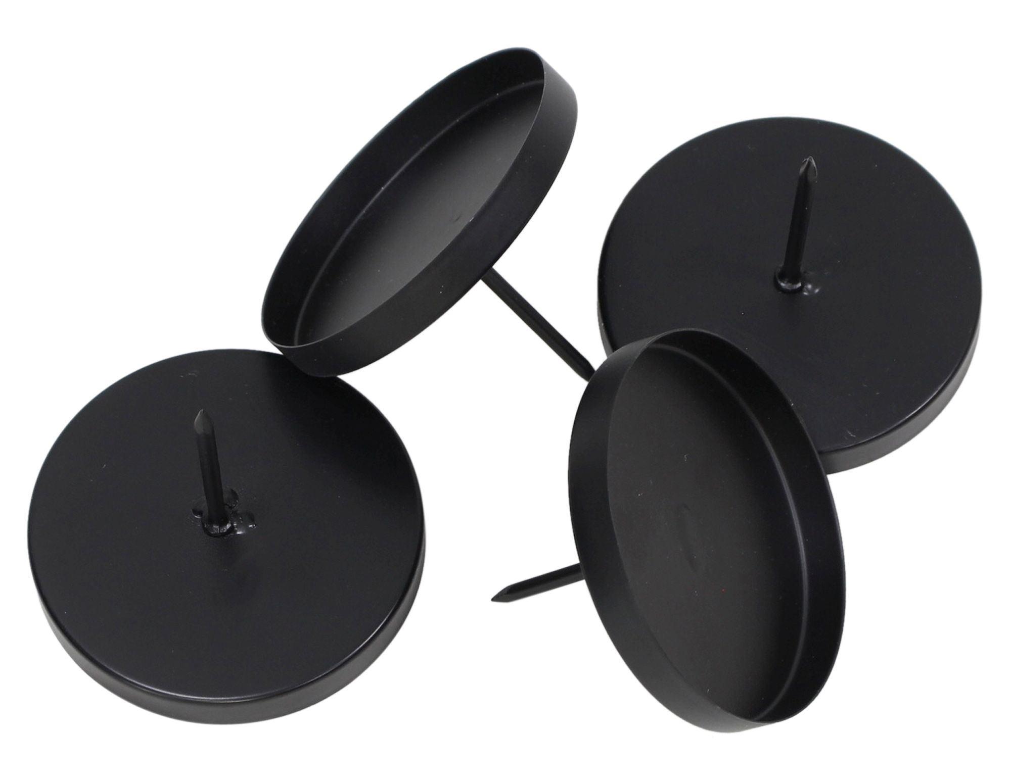 Acheter Bougeoirs « Semplice » avec tige, lot de 4 dans la boutique en ligne de Frank Flechtwaren pour Bougeoirs
