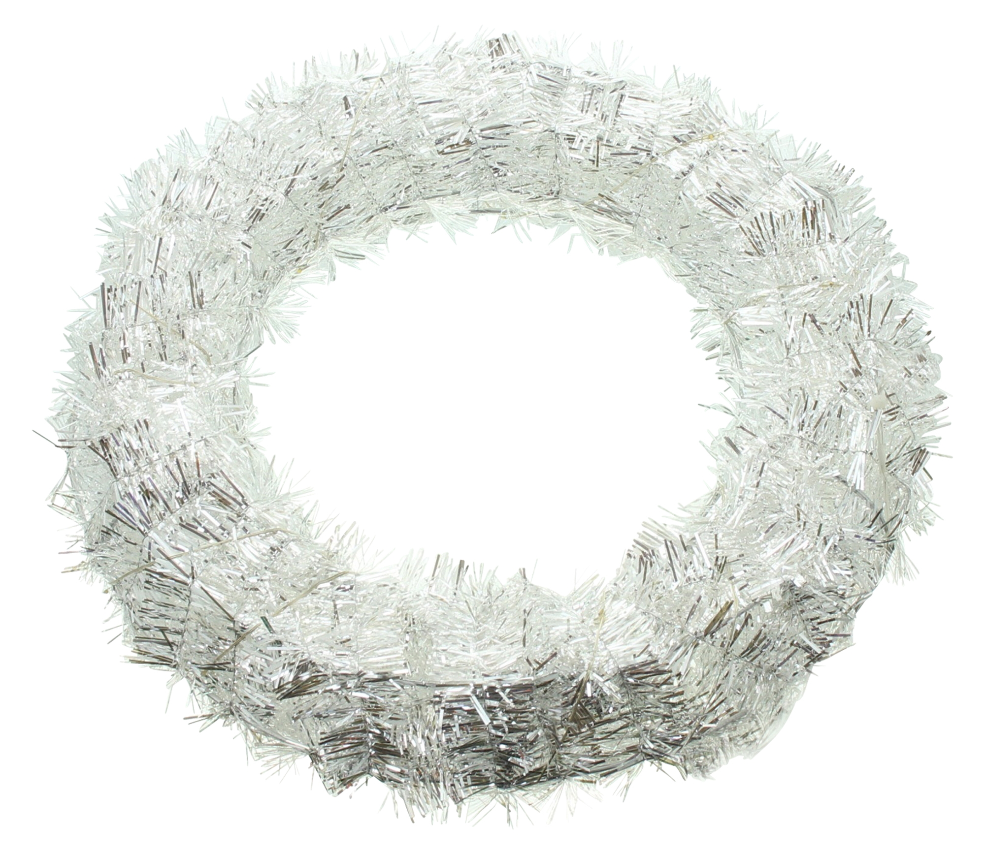 Acheter Couronne LED "scintillement argenté"  dans la boutique en ligne de Frank Flechtwaren pour Couronnes de Noël