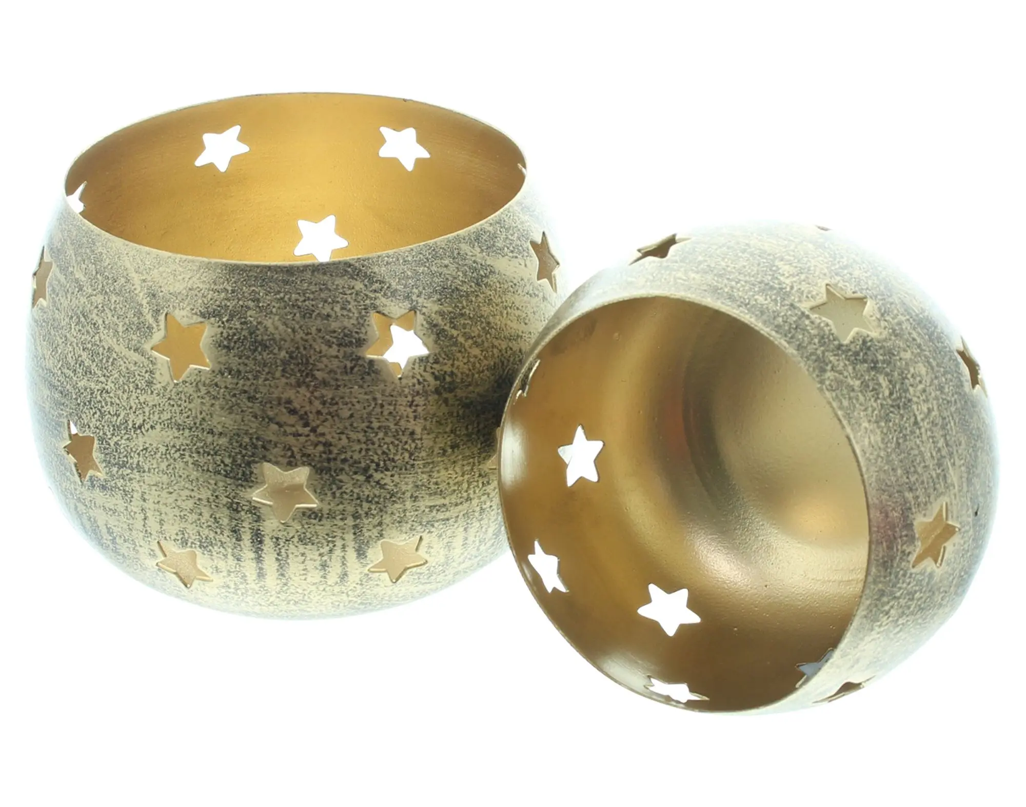 Acheter Photophore « Sternenzauber », lot de 2 dans la boutique en ligne de Frank Flechtwaren pour Noël
