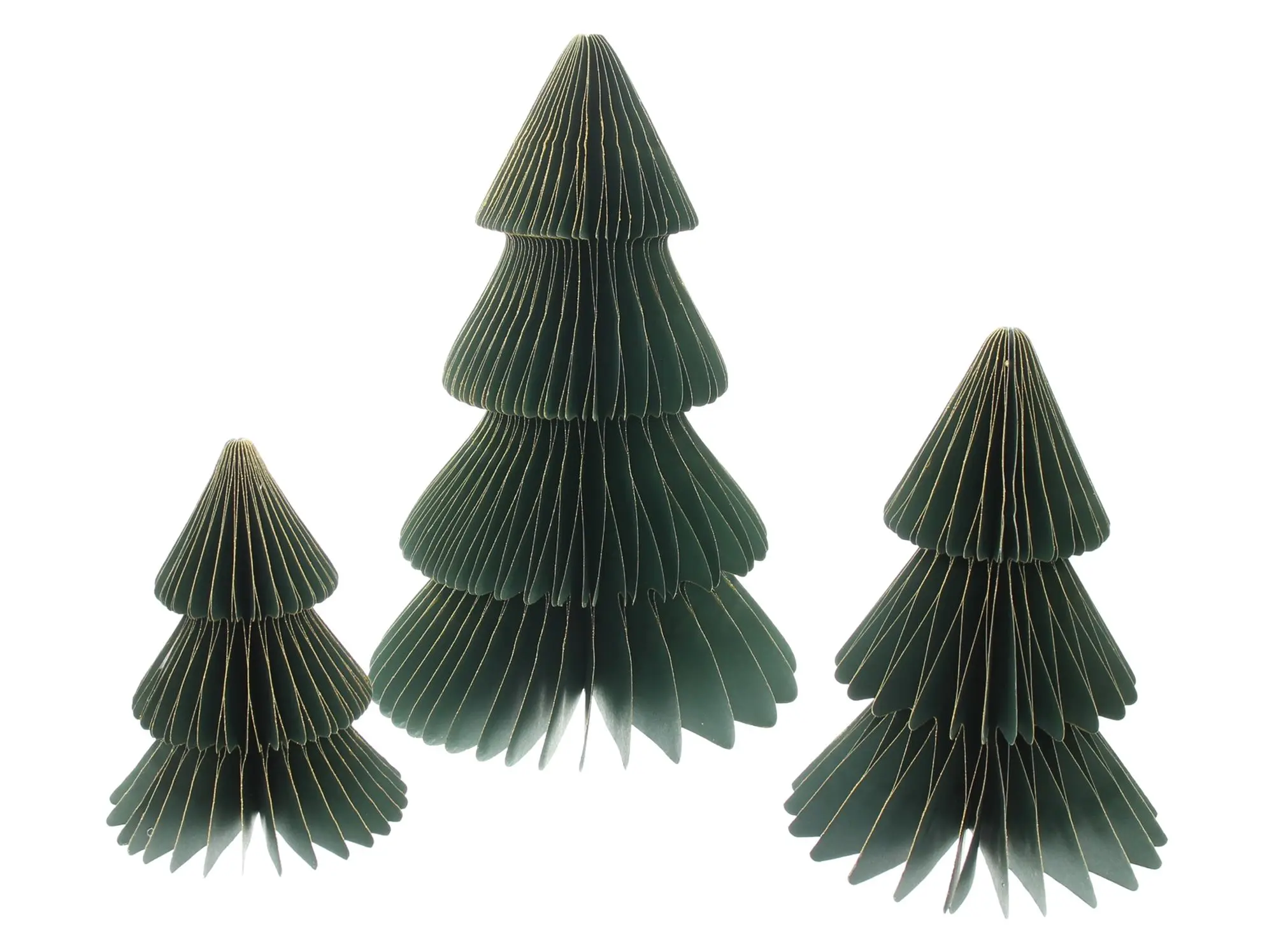Acheter Sapin décoratif « effet éventail », lot de 3 dans la boutique en ligne de Frank Flechtwaren