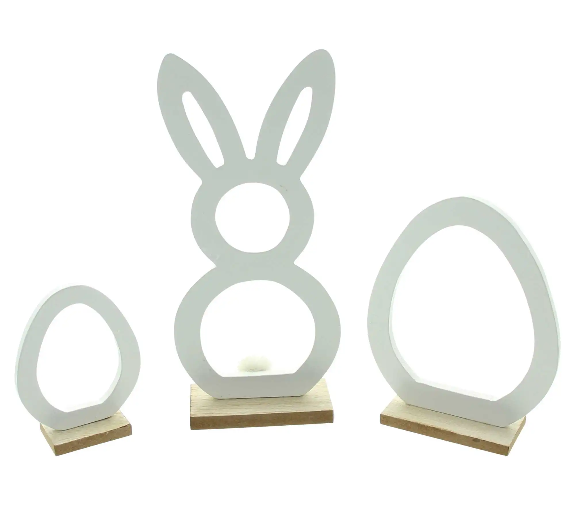 Acheter Lot de 3 décorations de Pâques "nature"  dans la boutique en ligne de Frank Flechtwaren pour Pâques