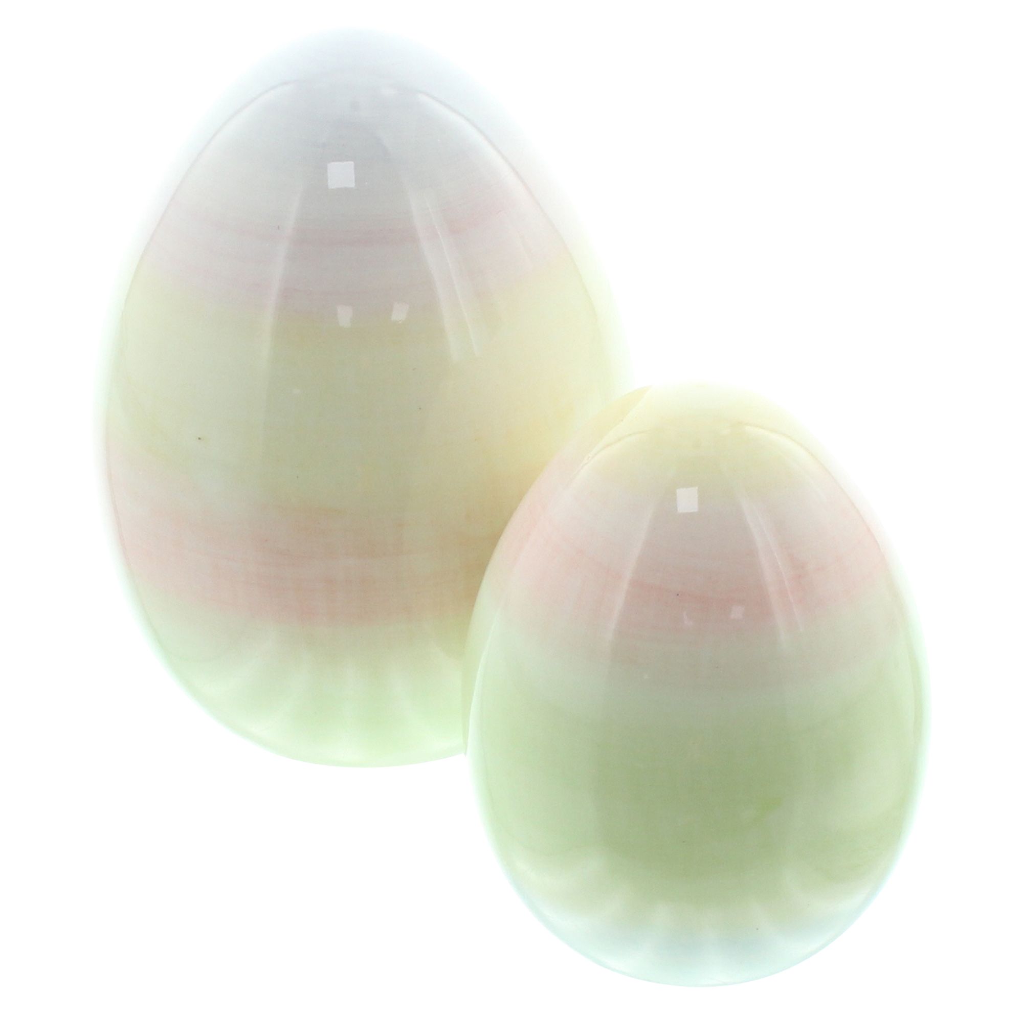 Acheter Lot de 2 oeufs "pastel"  dans la boutique en ligne de Frank Flechtwaren pour Pâques