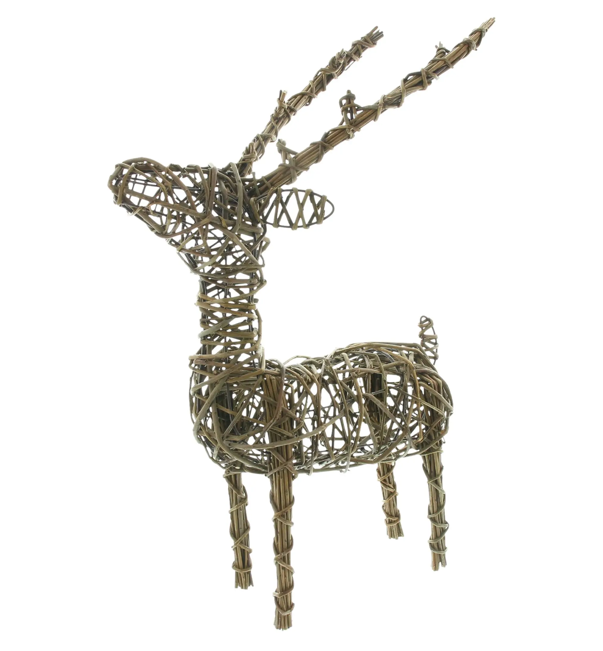 Acheter Figurine tressée « Renne »  dans la boutique en ligne de Frank Flechtwaren pour Figurines