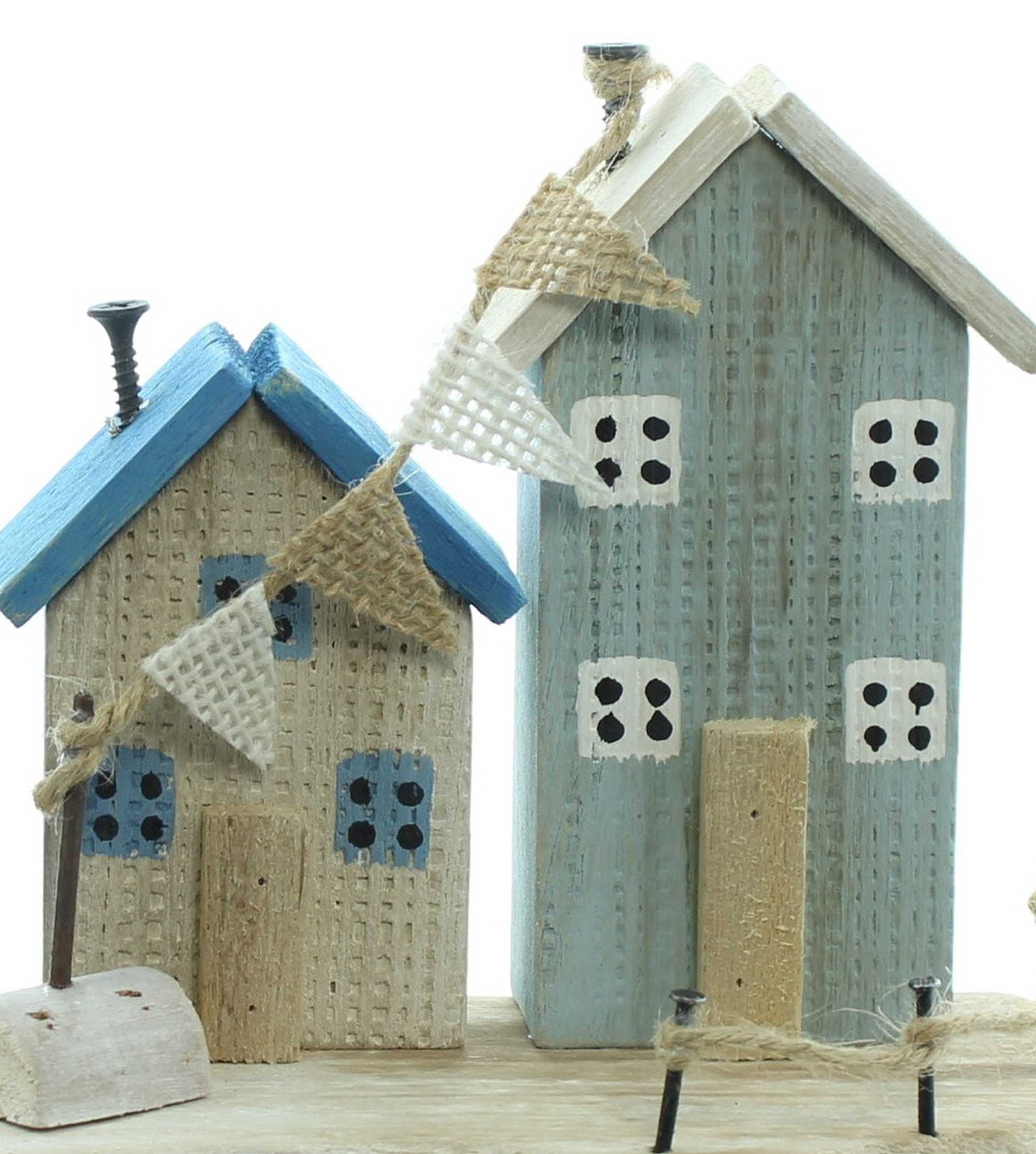 Acheter Décoration en bois "Promenade côtière"  dans la boutique en ligne de Frank Flechtwaren pour Figurines décoratives