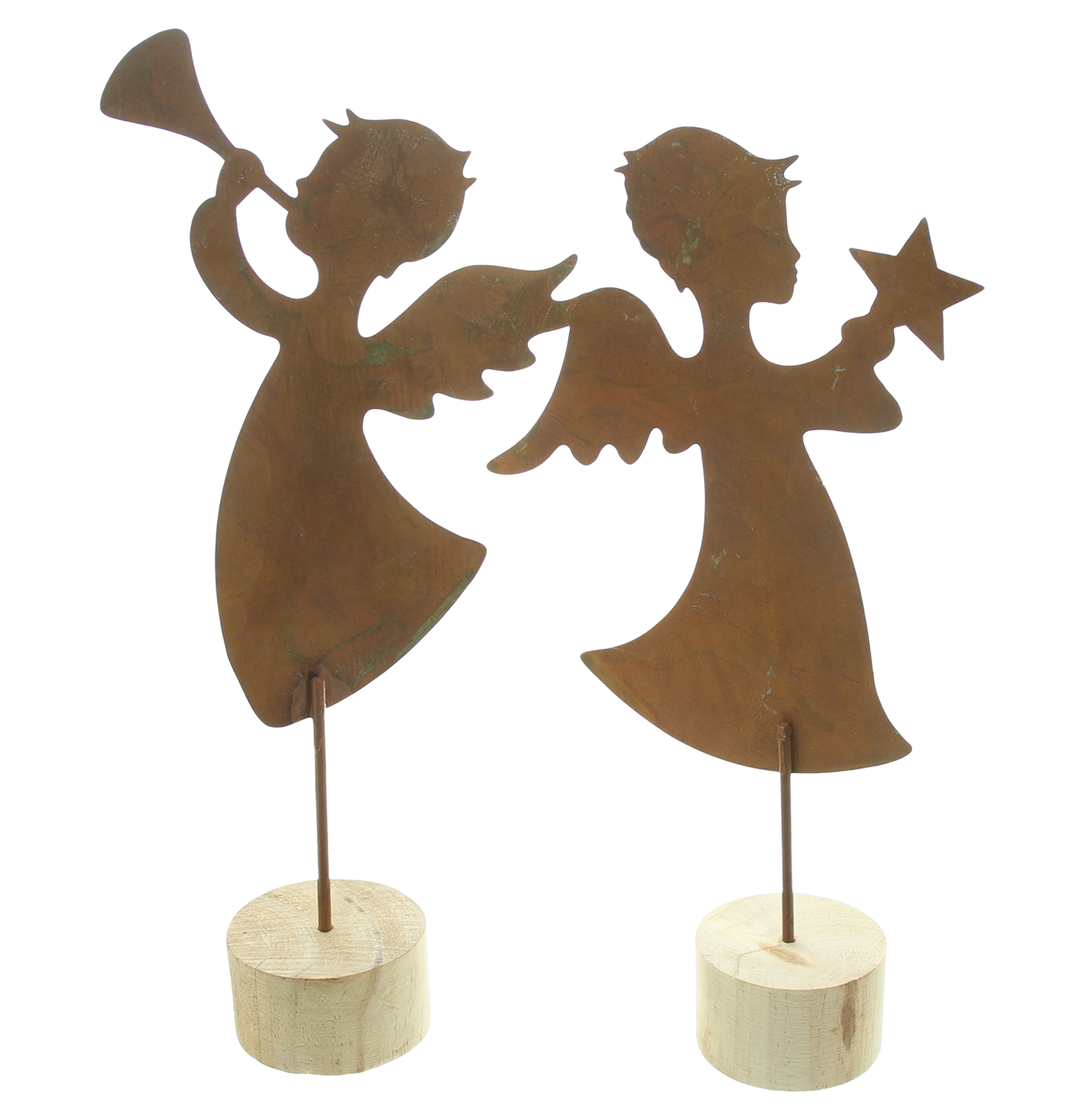Acheter Lot de 2 figurines "ange"  dans la boutique en ligne de Frank Flechtwaren pour Anges