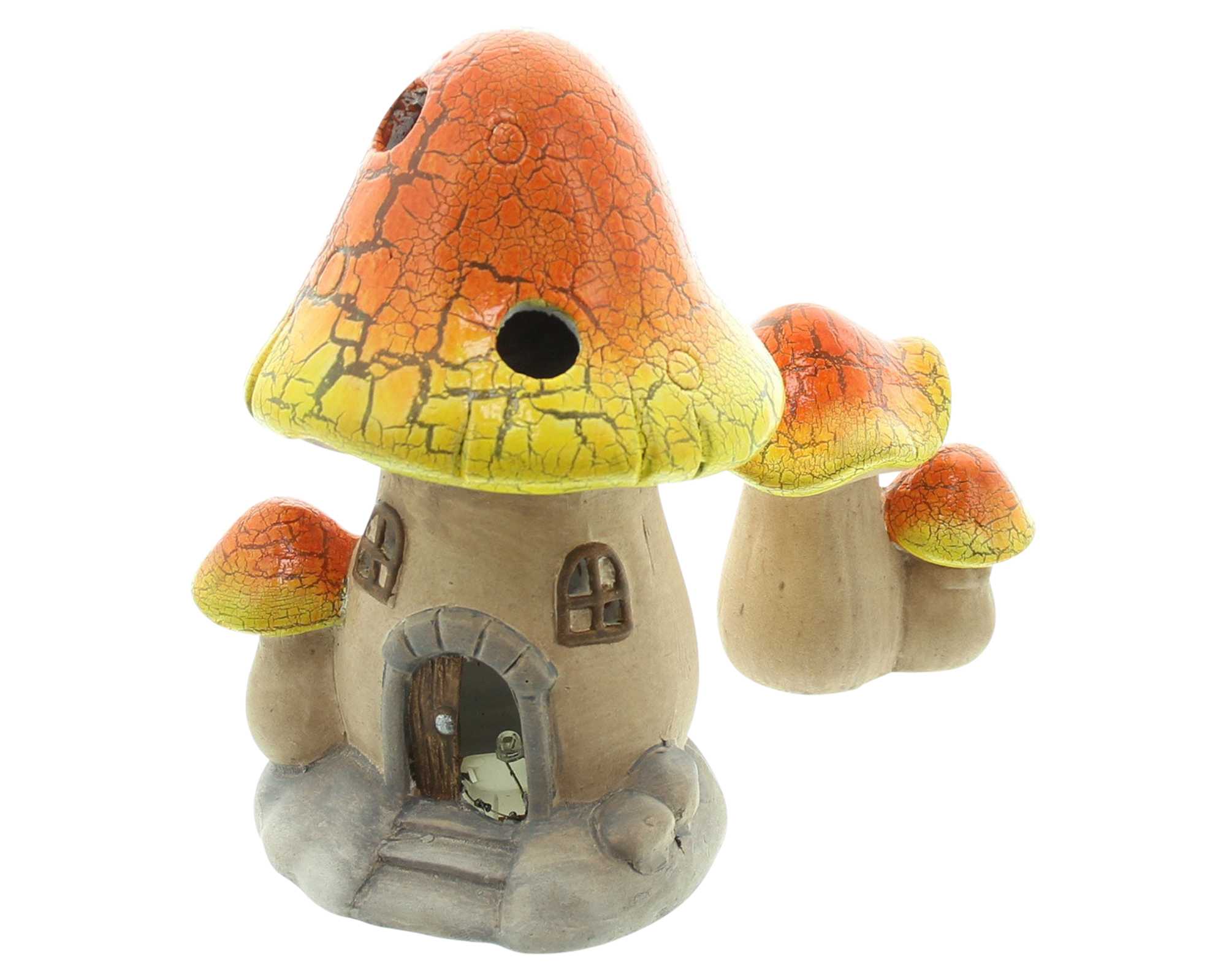 Acheter Lot de 2 champignons LED "maison"  dans la boutique en ligne de Frank Flechtwaren pour Automne
