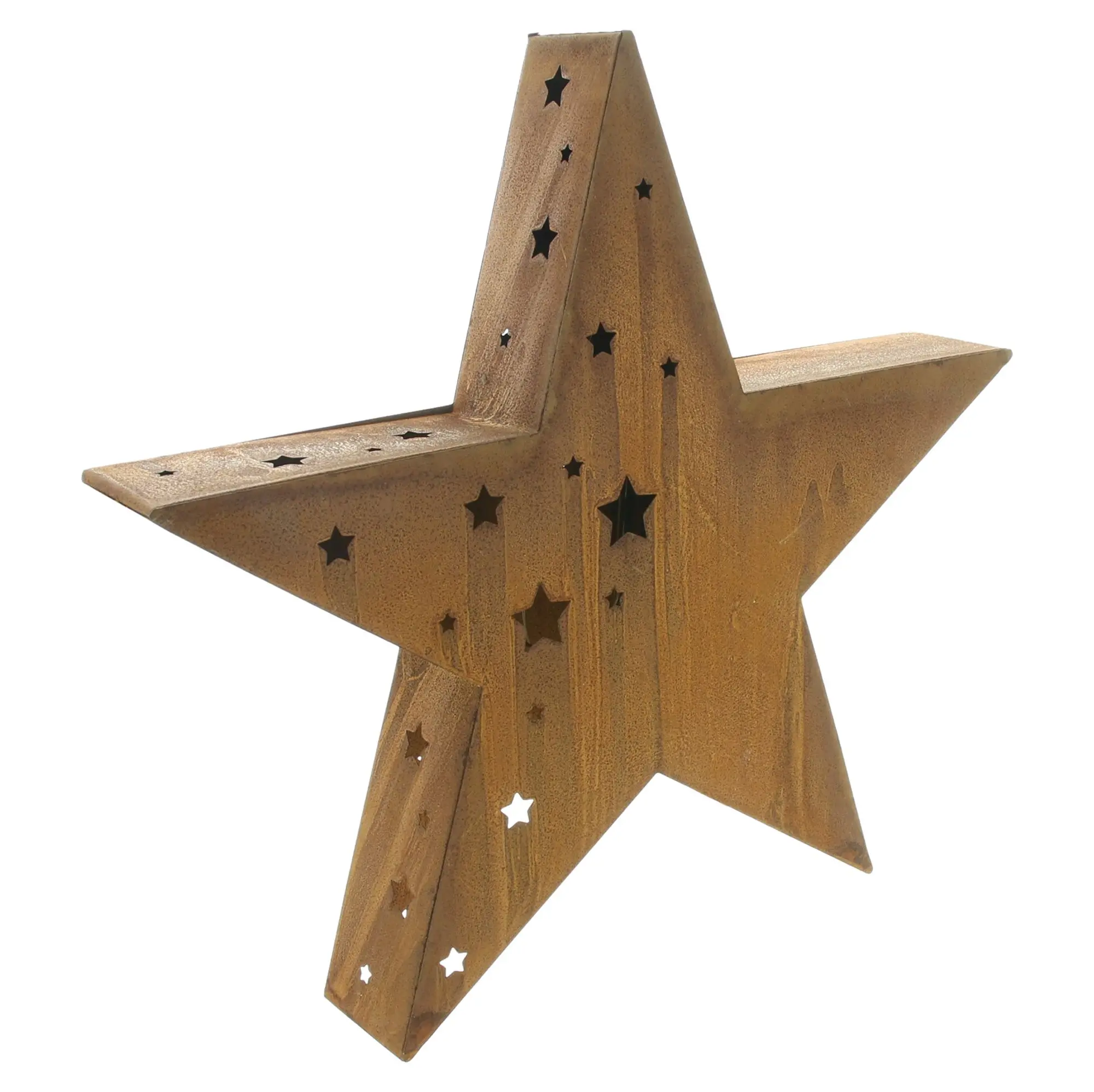 Acheter Étoile LED « Lichtermeer »  dans la boutique en ligne de Frank Flechtwaren pour Décoration rouille pour votre jardin