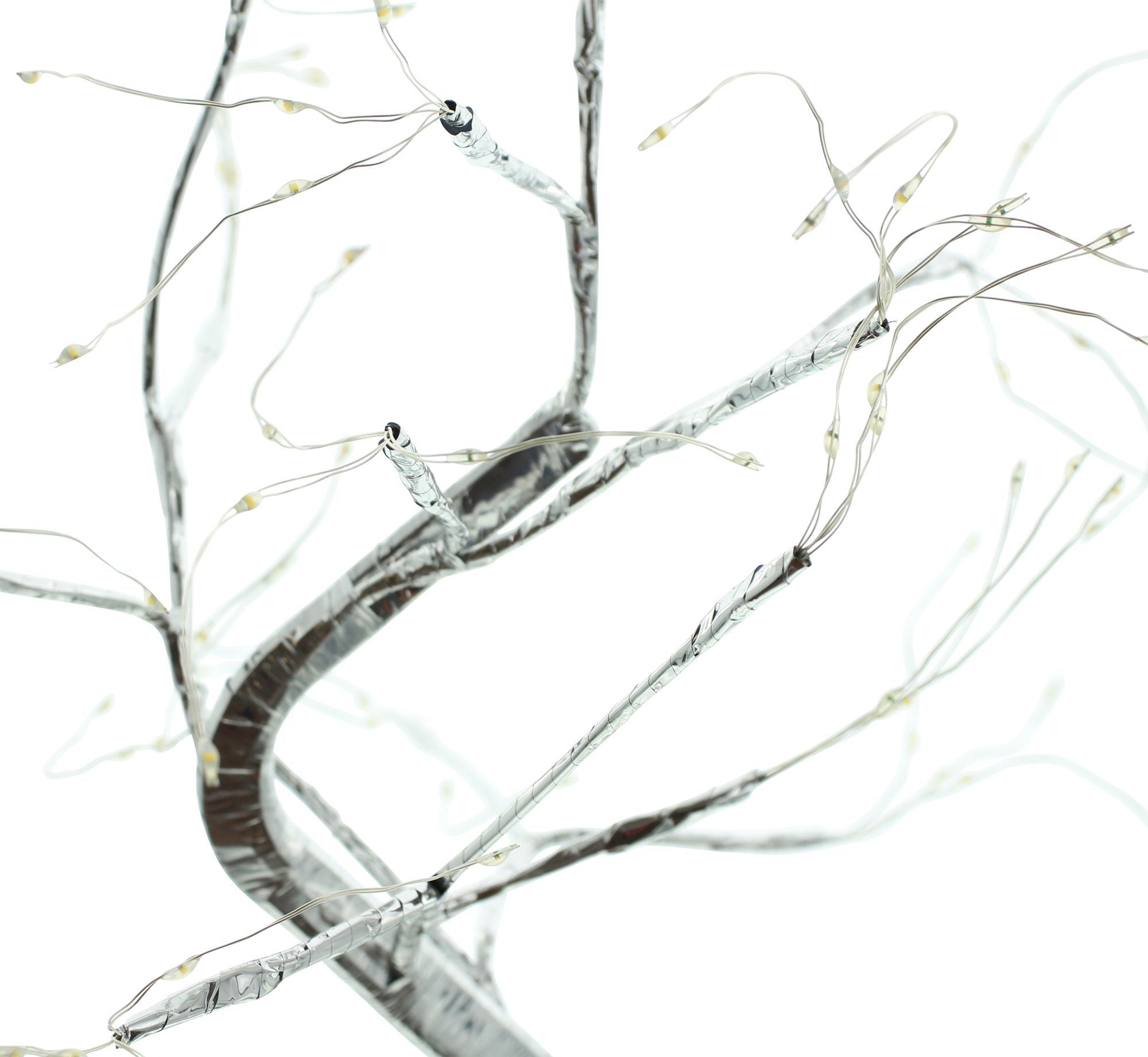 Acheter Arbre LED "argenté"  dans la boutique en ligne de Frank Flechtwaren pour Noël