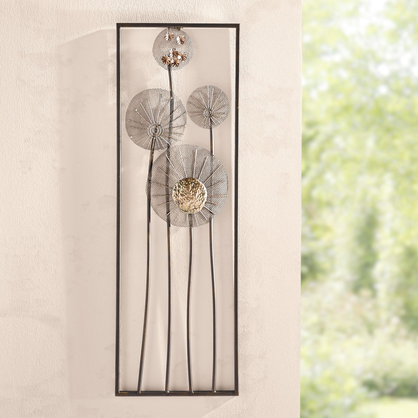 Acheter Décoration murale "fleurs"  dans la boutique en ligne de Frank Flechtwaren