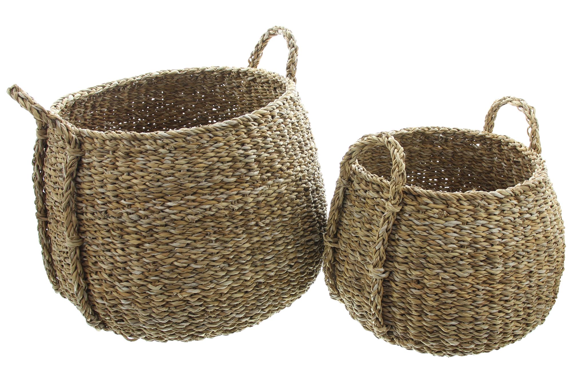 Acheter Lot de 2 corbeilles de rangement "zostère" dans la boutique en ligne de Frank Flechtwaren pour Paniers de remplissage & universels Acheter Lot de 2 corbeilles de rangement "zostère" dans la boutique en ligne de Frank Flechtwaren pour Paniers de remplissage & universels