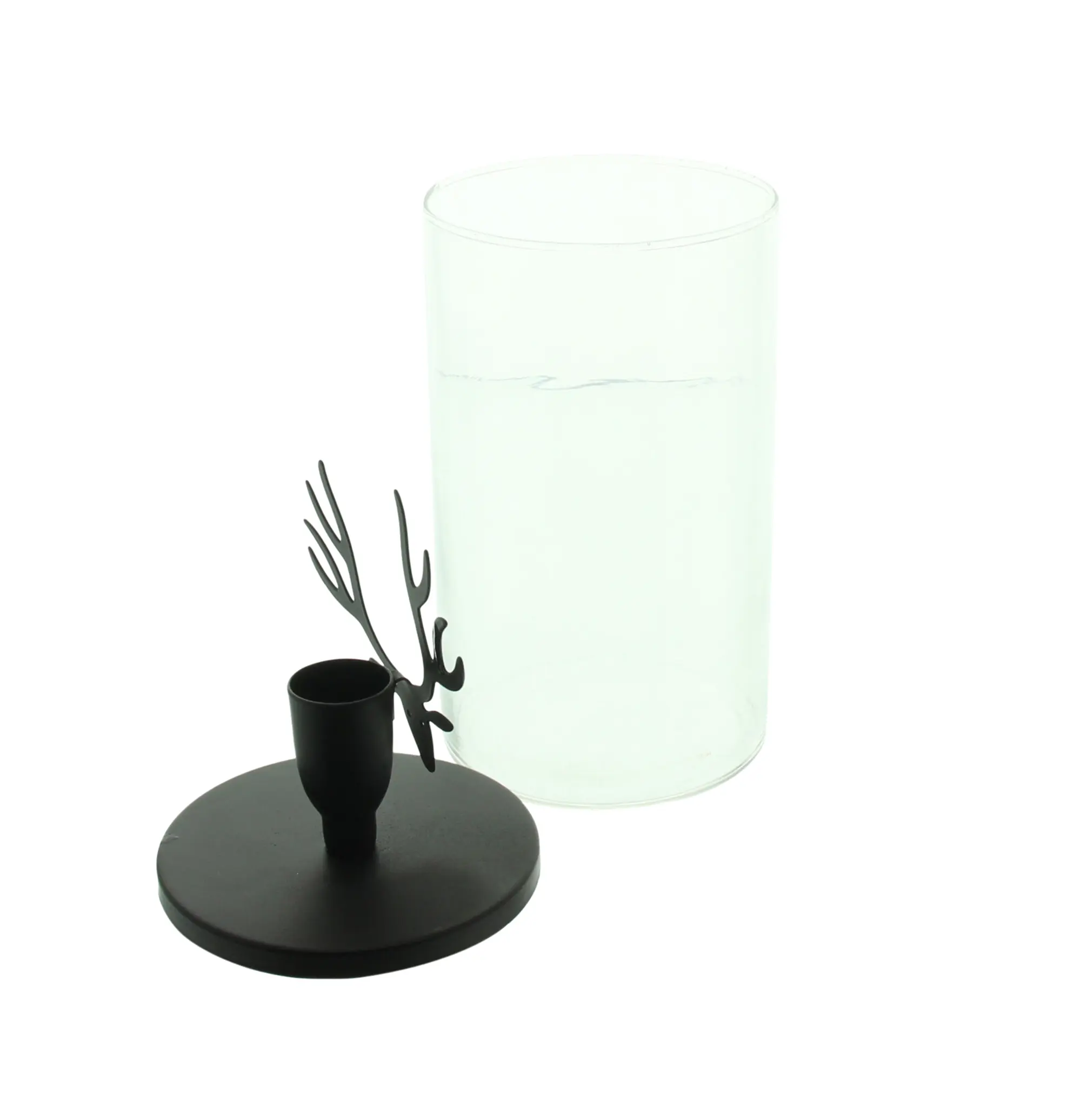 Acheter Bougeoir bougie-tige "bois de cerf"  dans la boutique en ligne de Frank Flechtwaren pour Bougeoirs