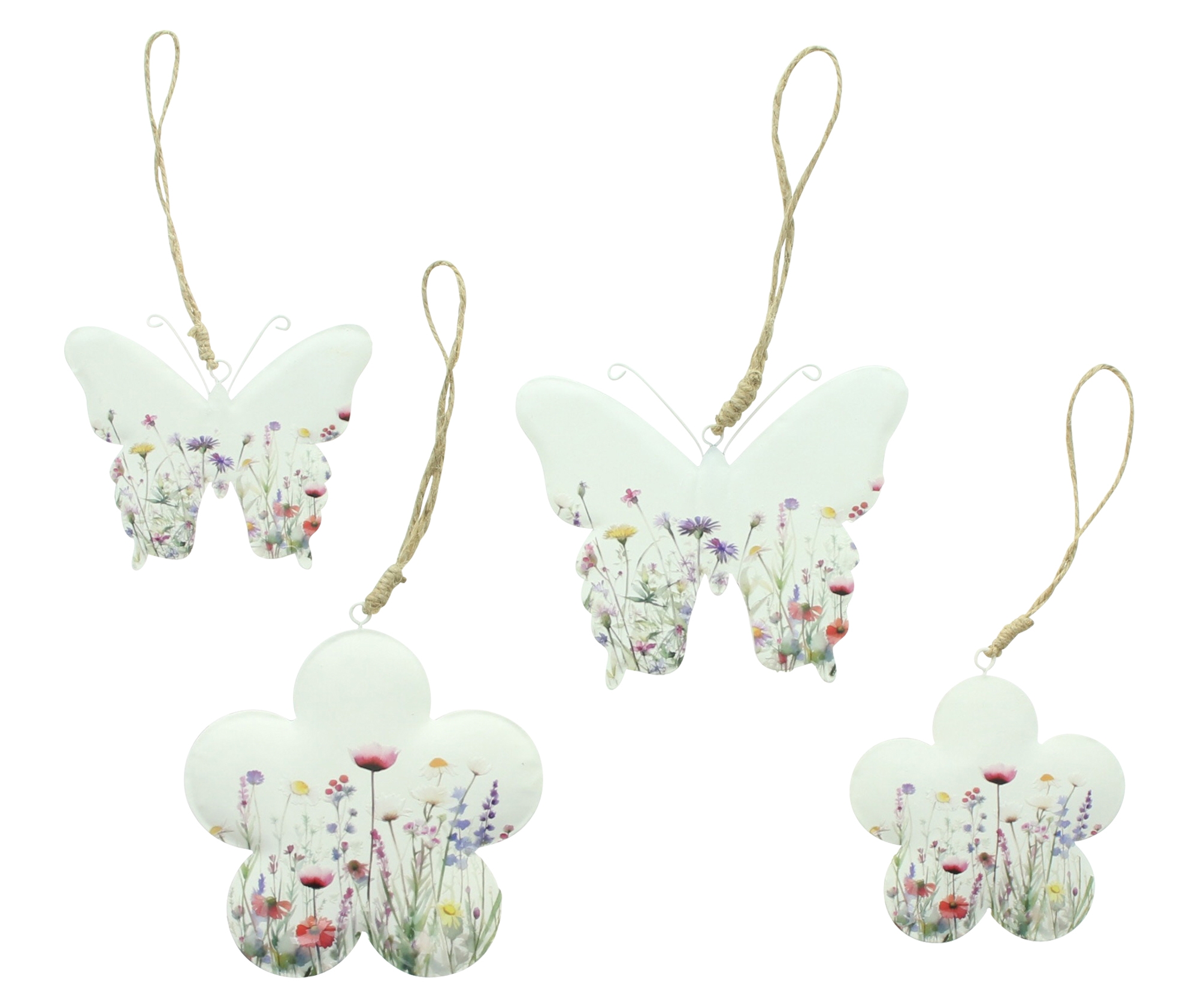 Acheter Lot de 4 suspensions "prairie printanière"  dans la boutique en ligne de Frank Flechtwaren pour Nouvel arrivage