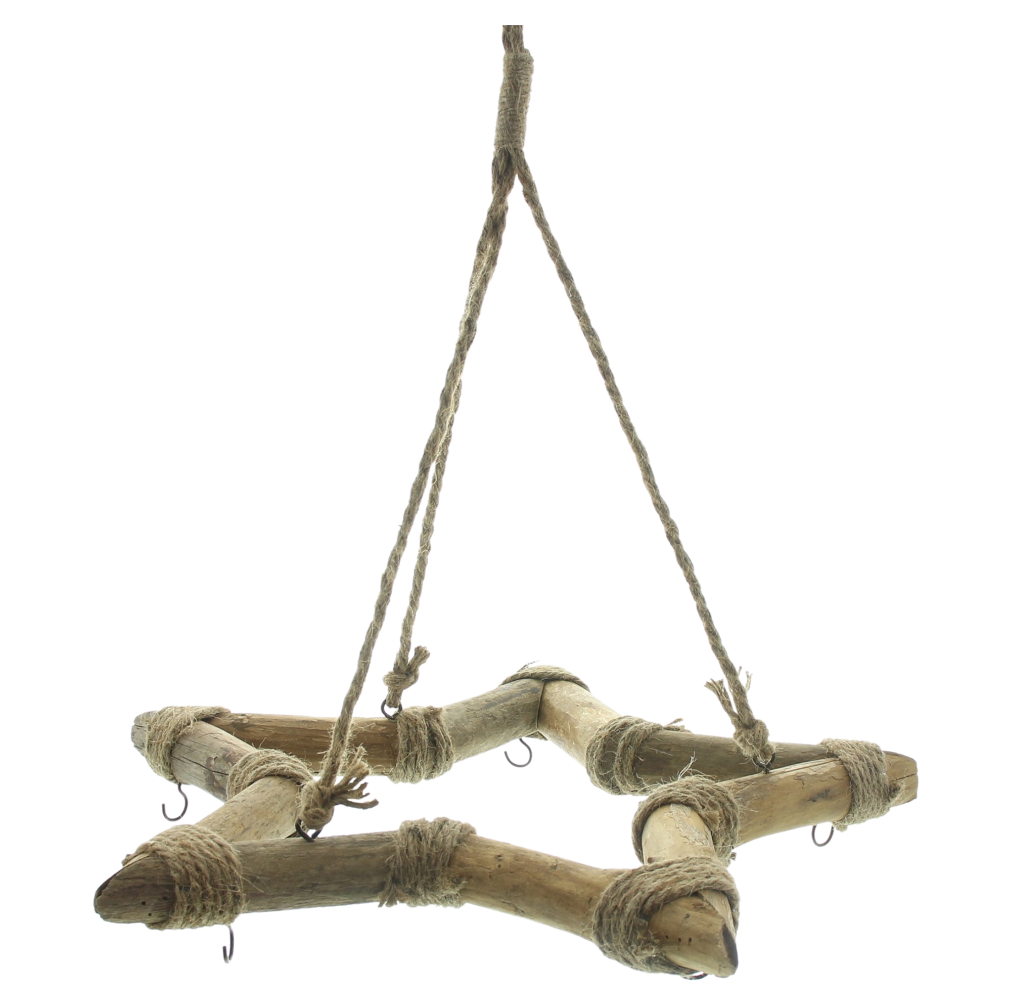 Acheter Suspension étoile "Shabby-Chic"  dans la boutique en ligne de Frank Flechtwaren pour Décorations à suspendre