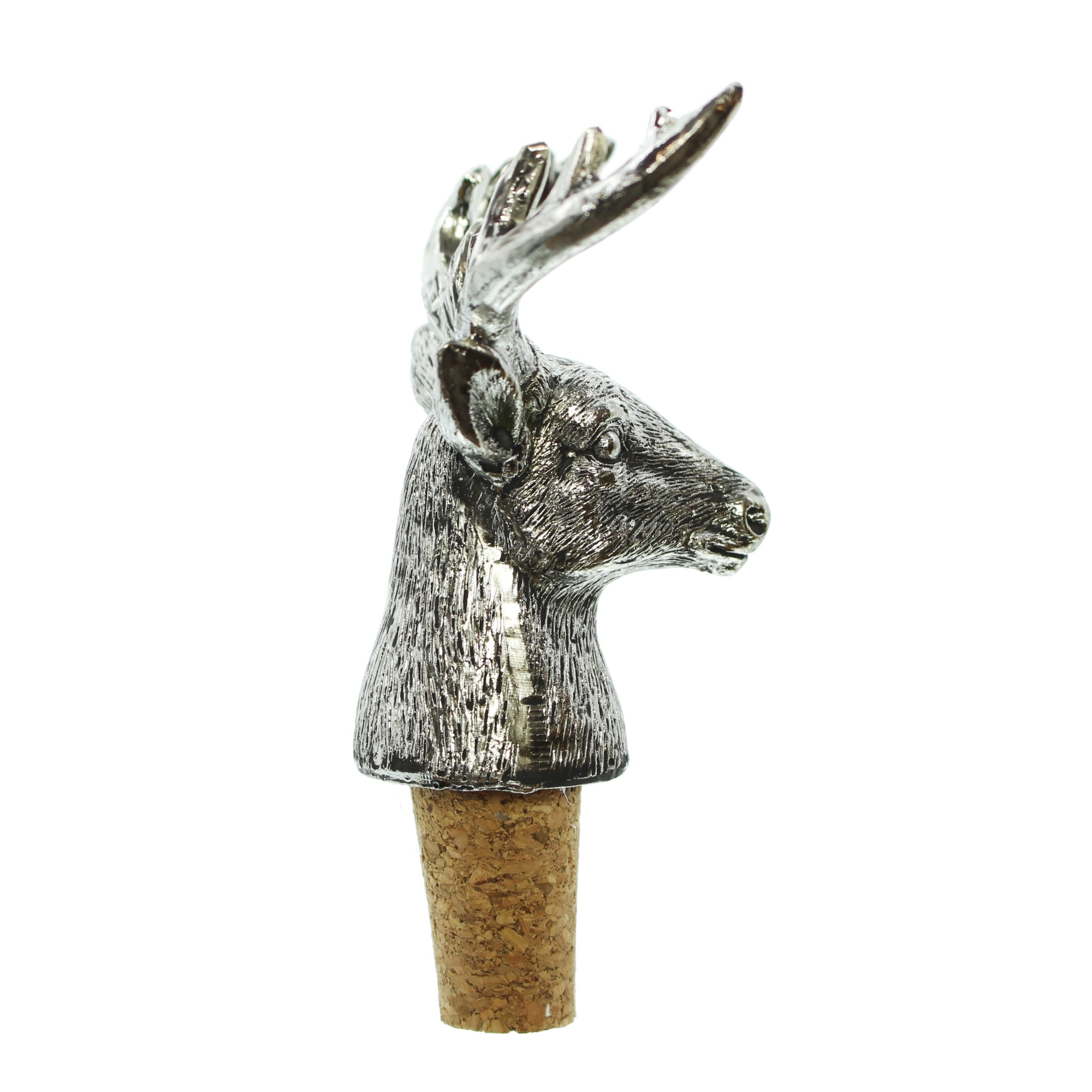 Acheter Lot de 2 bouchons pour bouteilles "cerf argenté" dans la boutique en ligne de Frank Flechtwaren pour Automne Acheter Lot de 2 bouchons pour bouteilles "cerf argenté" dans la boutique en ligne de Frank Flechtwaren pour Automne
