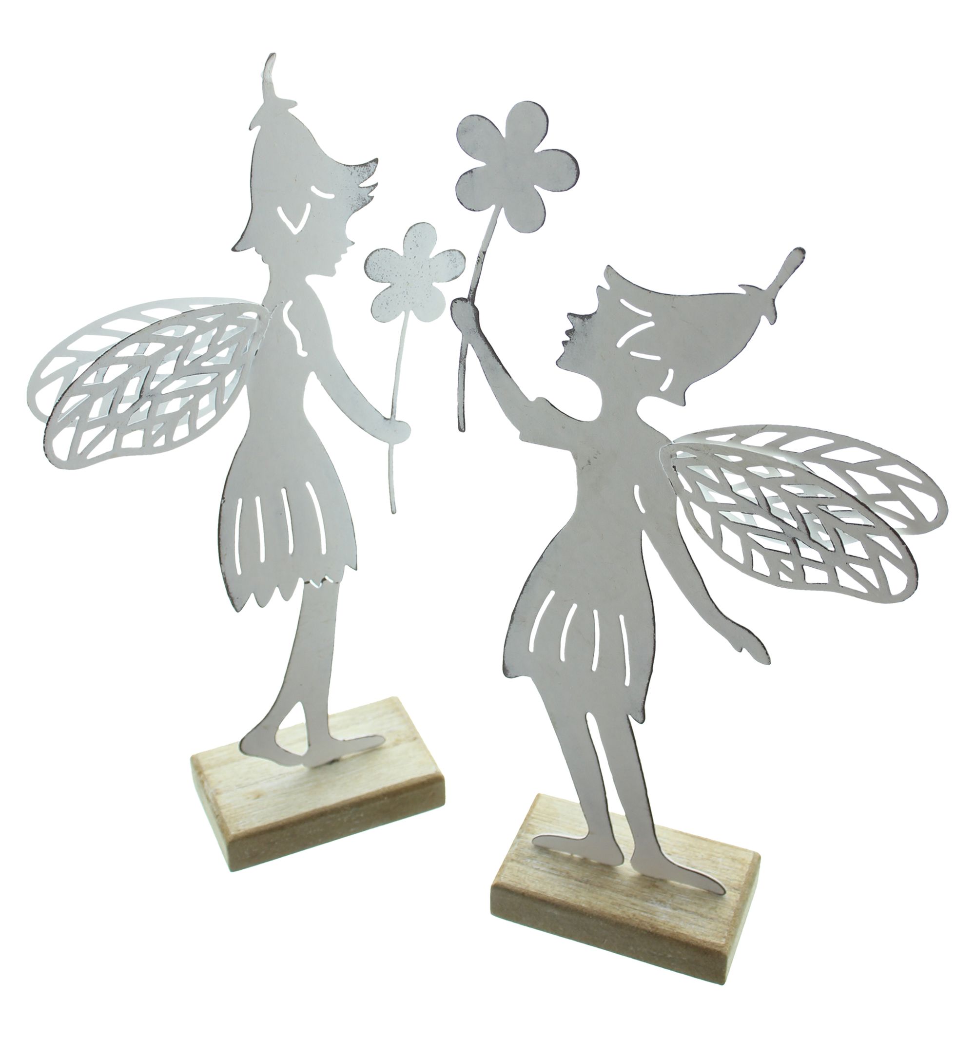 Acheter Lot de 2 figurines "fées des fleurs"  dans la boutique en ligne de Frank Flechtwaren pour Pâques