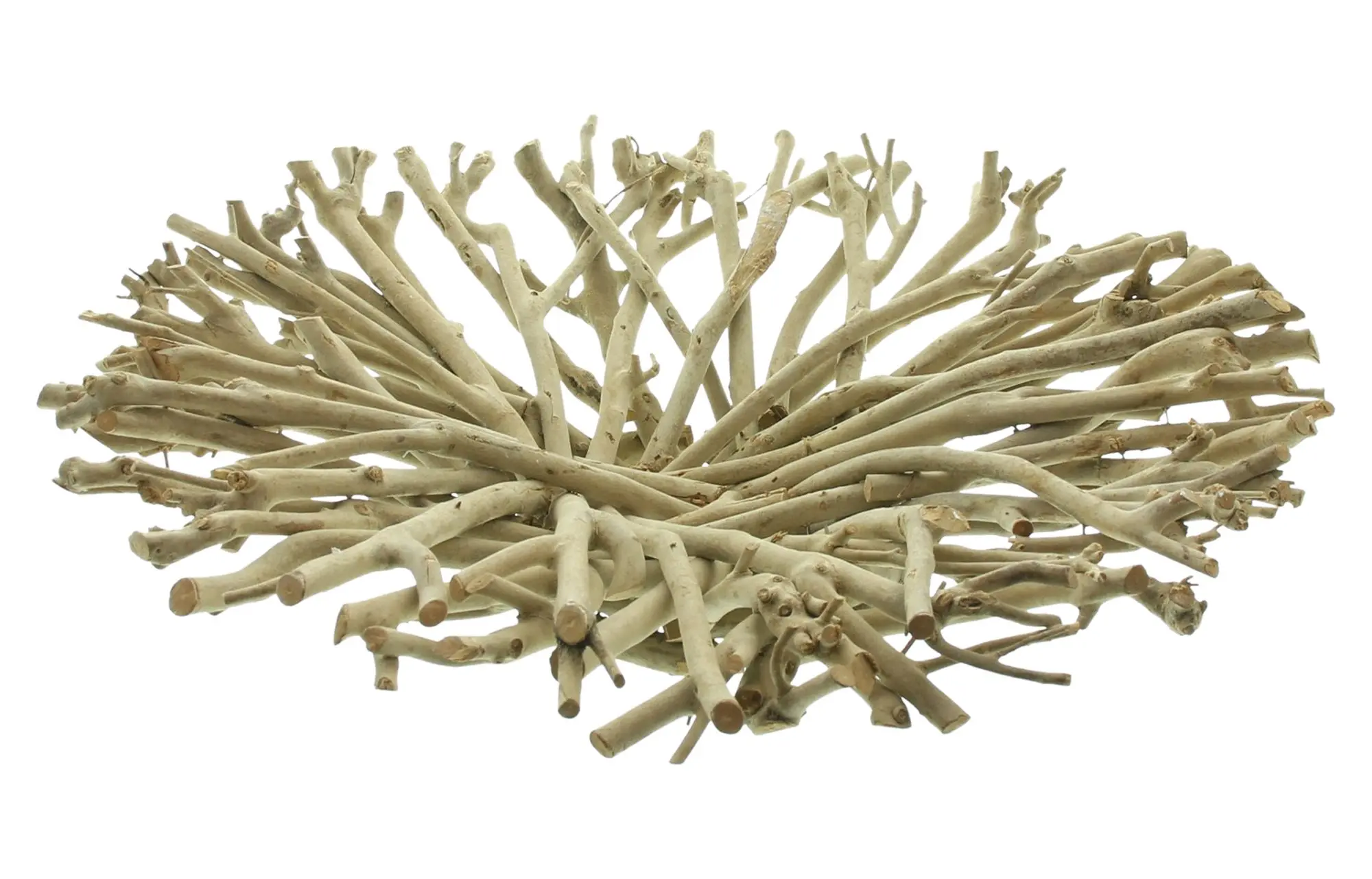 Acheter Coupe décoratice "Twigs"  dans la boutique en ligne de Frank Flechtwaren pour Ambiance de bar de plage