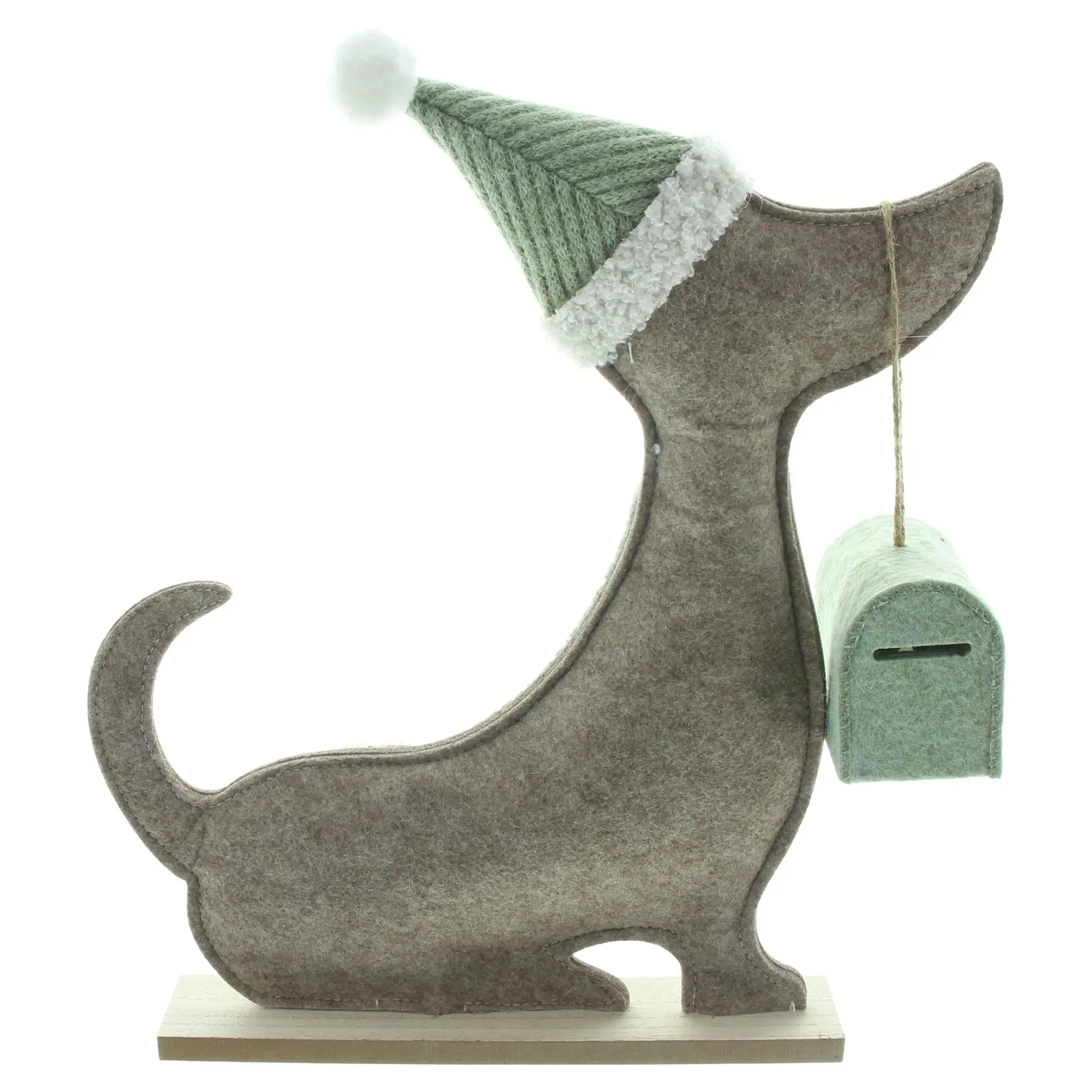 Acheter Figurine décorative « Teckel avec boîte aux lettres LED », 2 pièces.  dans la boutique en ligne de Frank Flechtwaren pour Avoir eu l'idée du teckel
