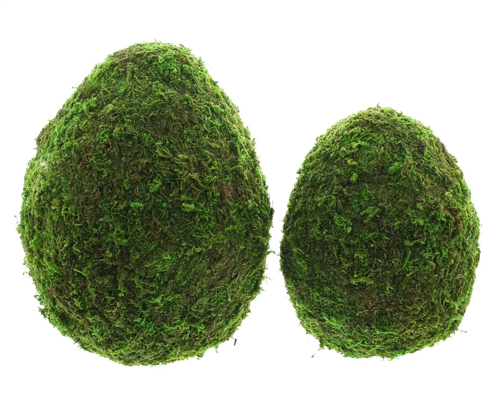 Acheter Lot de 2 oeufs décoratifs "mousse"  dans la boutique en ligne de Frank Flechtwaren pour Pâques