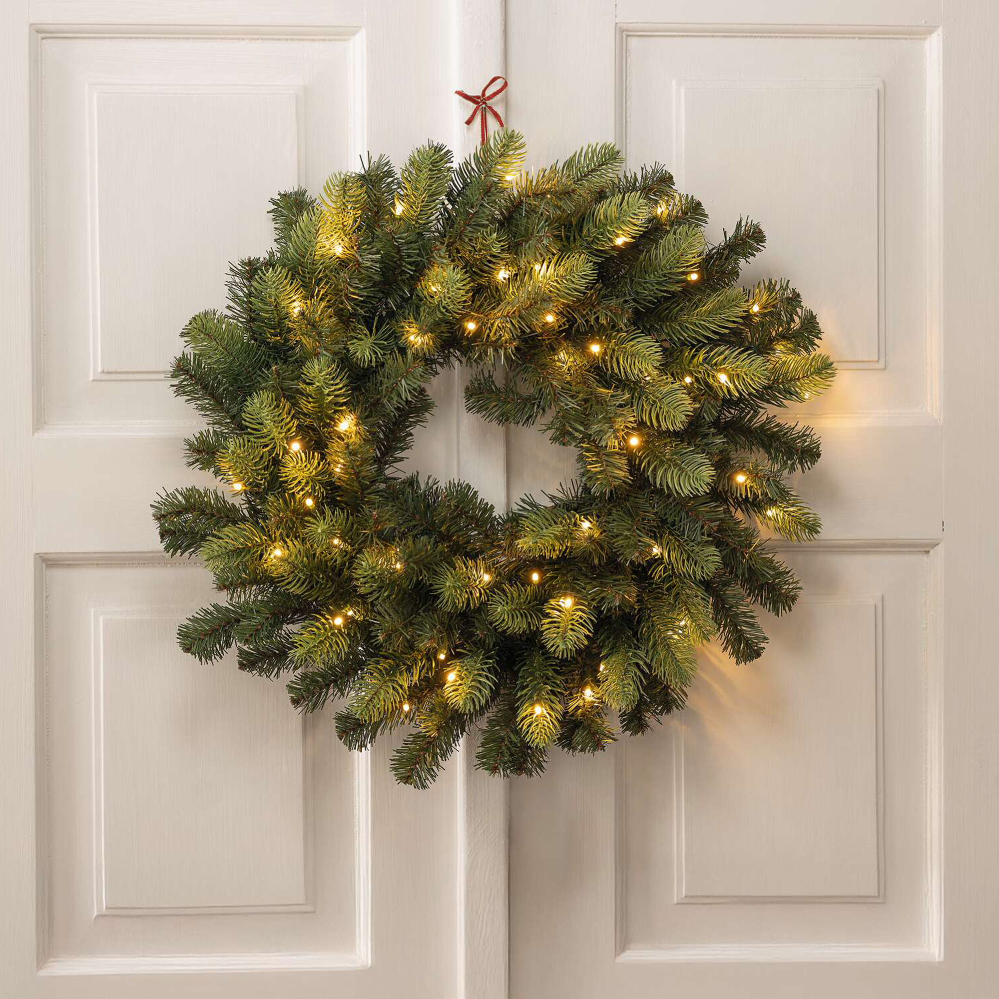Acheter Couronne LED "branches de sapin"  dans la boutique en ligne de Frank Flechtwaren