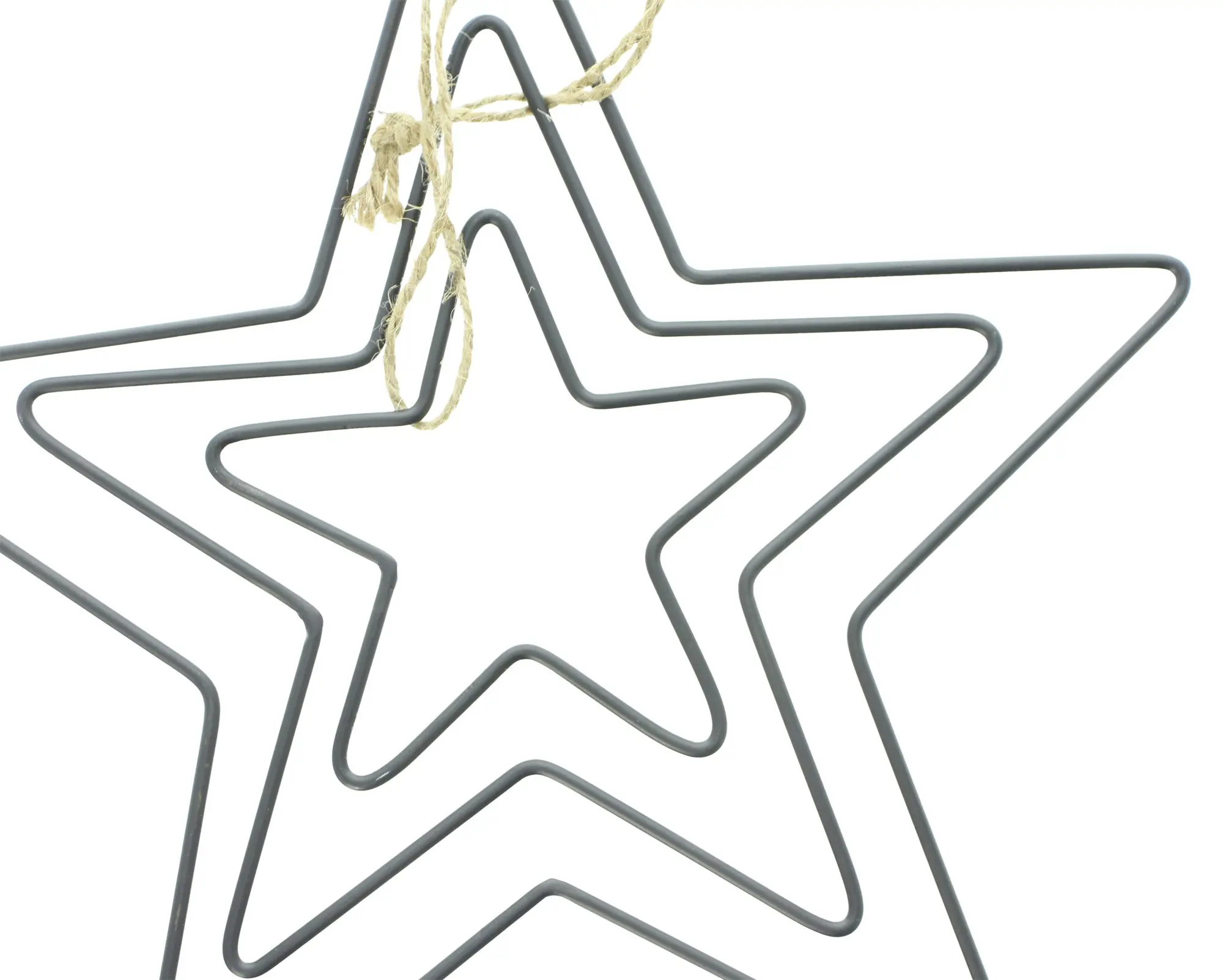 Acheter Lot de 3 suspensions "étoile"  dans la boutique en ligne de Frank Flechtwaren pour Décorations à suspendre