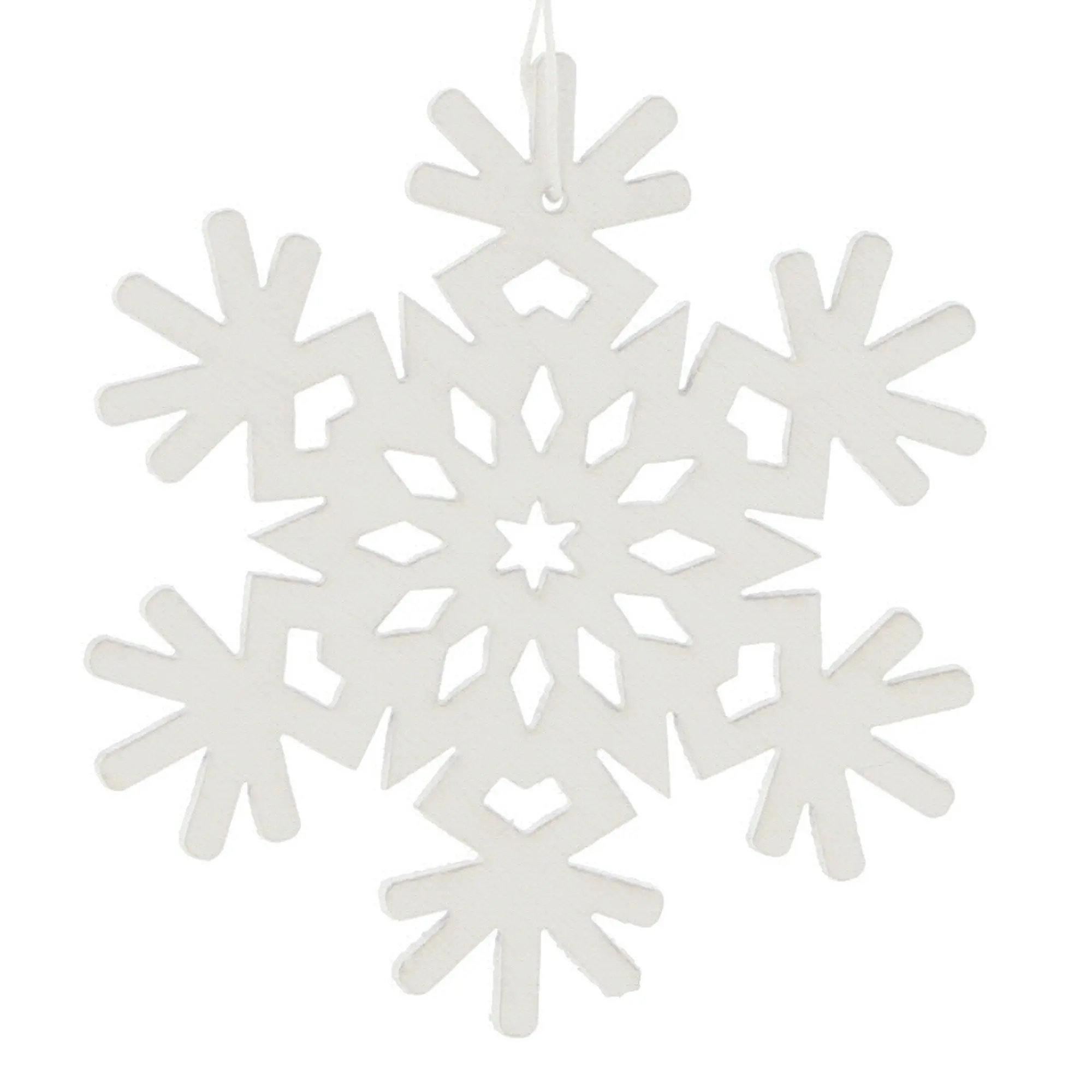 Acheter Lot de 18 suspensions "flocons de neige"  dans la boutique en ligne de Frank Flechtwaren pour Décorations pour sapins de Noël