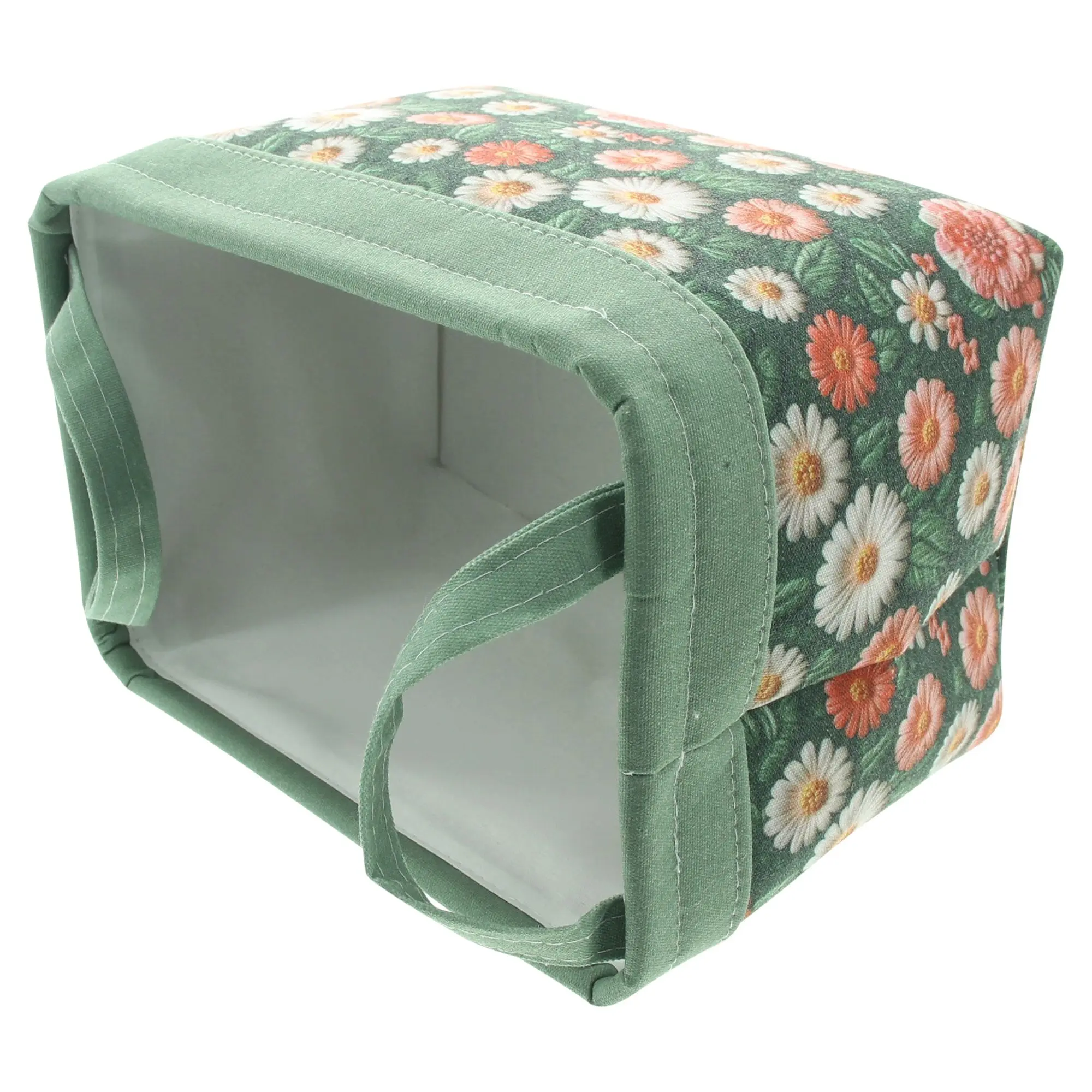 Acheter Panier en tissu "Fleurs",PM  dans la boutique en ligne de Frank Flechtwaren pour Balcon
