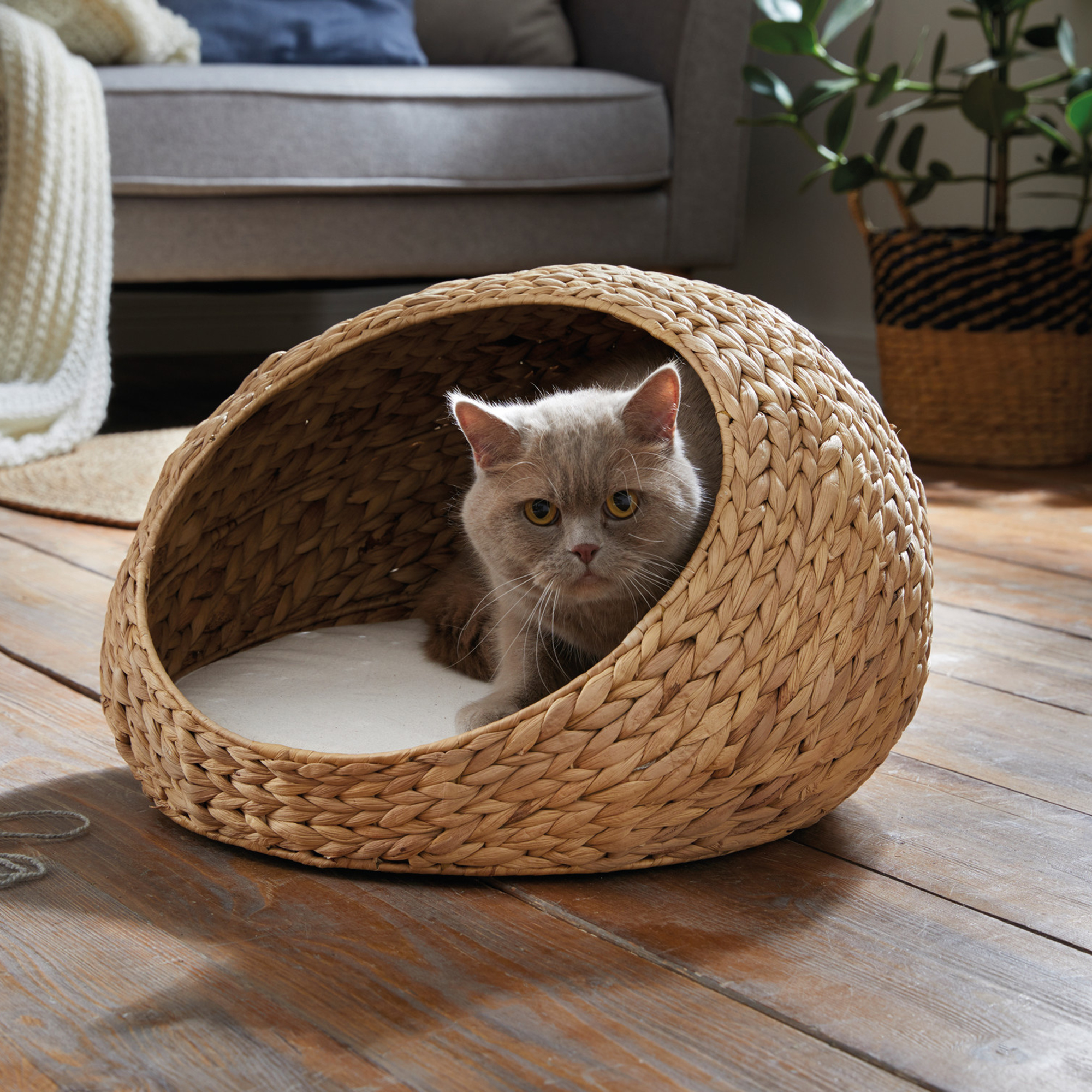 Acheter Panier pour animaux "petit coin tranquille"  dans la boutique en ligne de Frank Flechtwaren