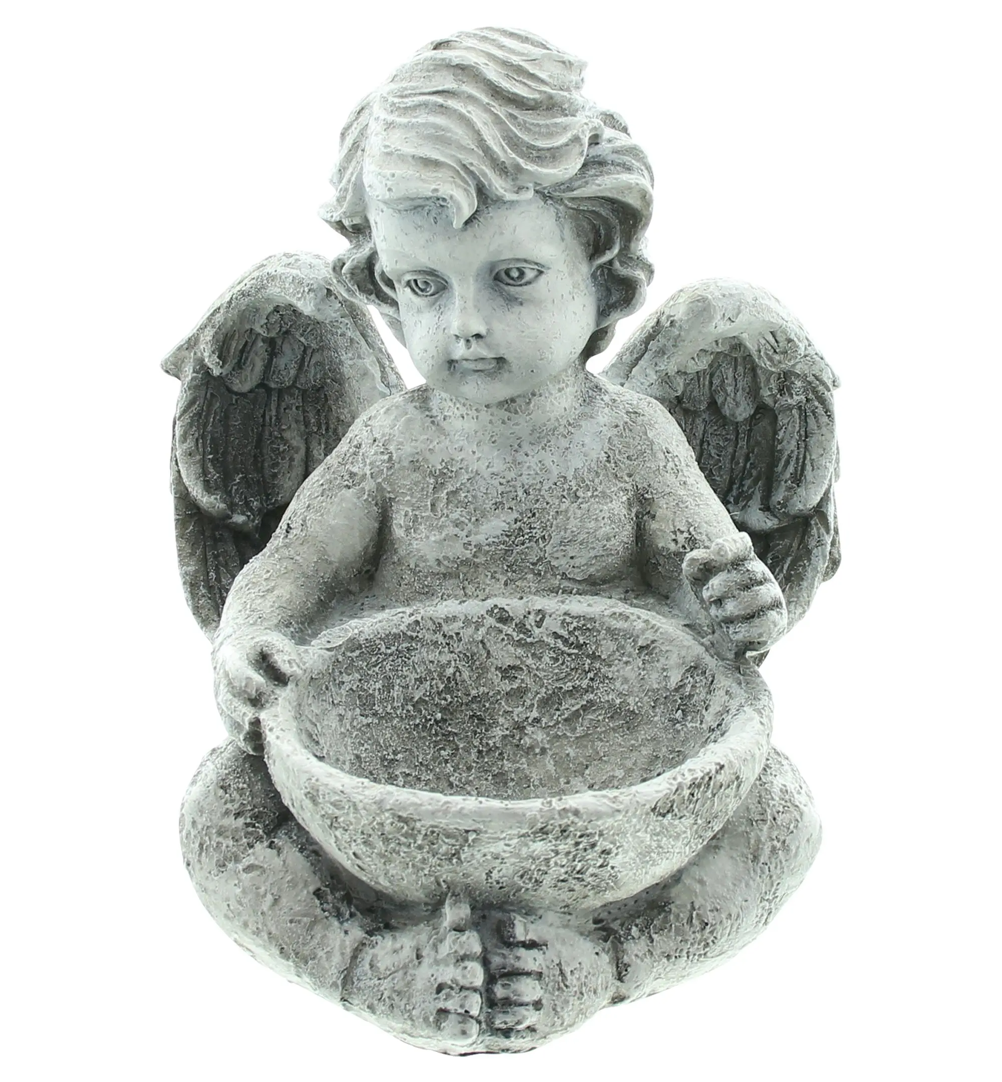 Acheter Ange "abreuvoir à oiseaux"  dans la boutique en ligne de Frank Flechtwaren pour Figurines de jardin