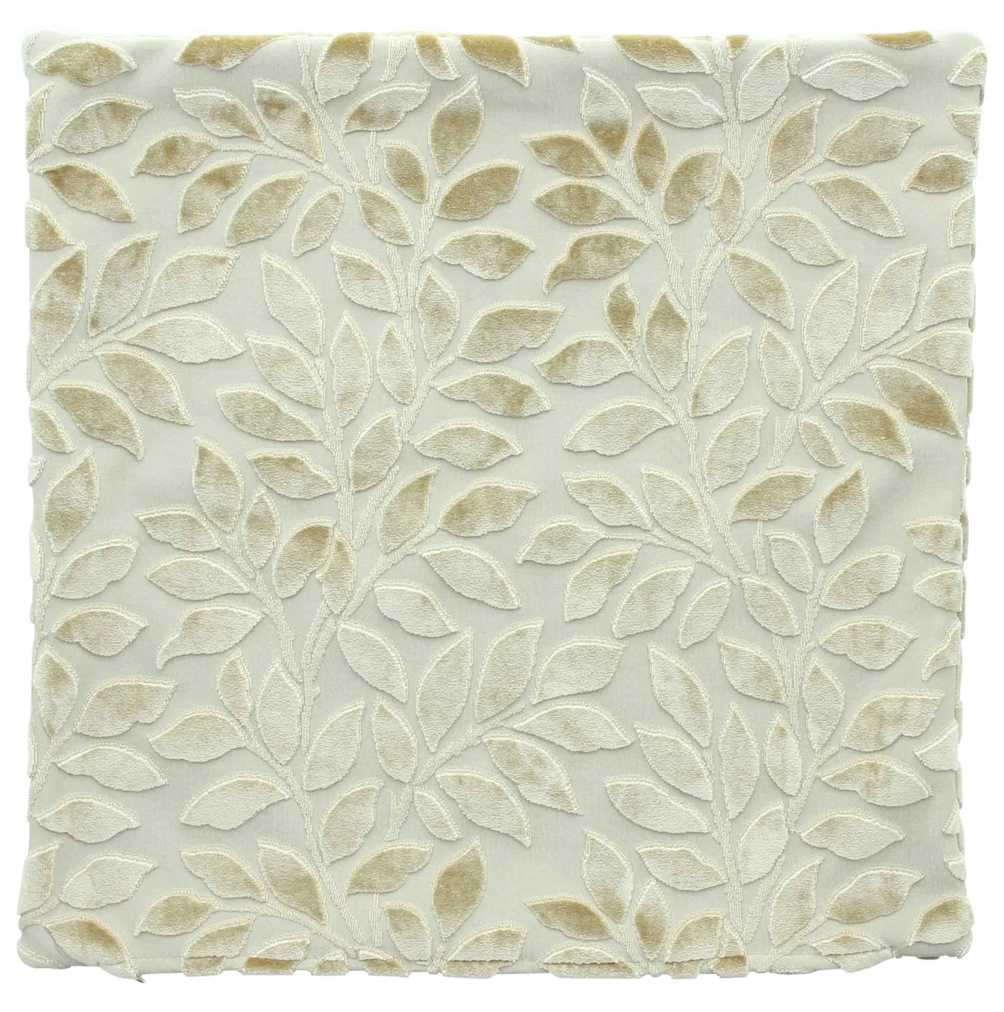 Acheter Housse de coussin "feuilles velours"  dans la boutique en ligne de Frank Flechtwaren pour Remplissages