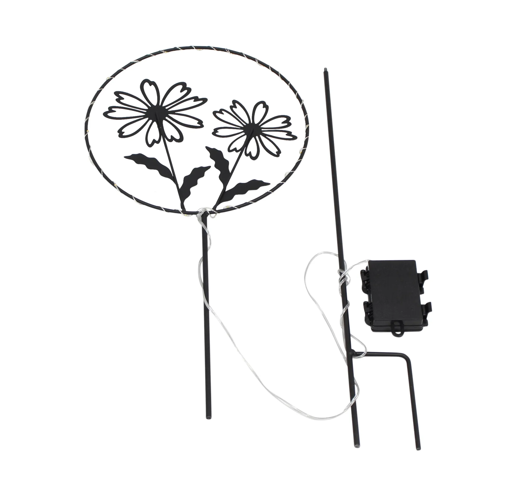 Acheter Pic de jardin LED "fleurs"  dans la boutique en ligne de Frank Flechtwaren pour Éclairage LED