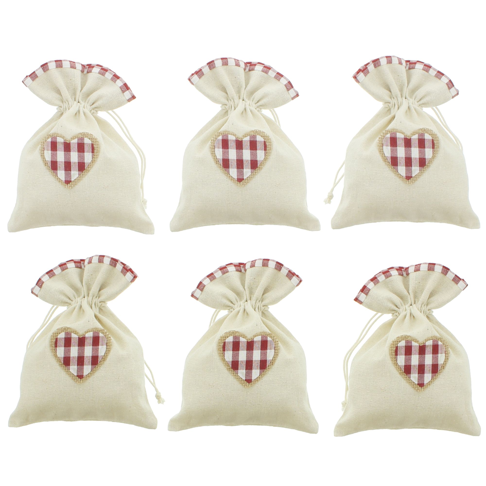 Acheter Lot de 6 pochettes cadeaux "maison de campagne"  dans la boutique en ligne de Frank Flechtwaren pour Noël