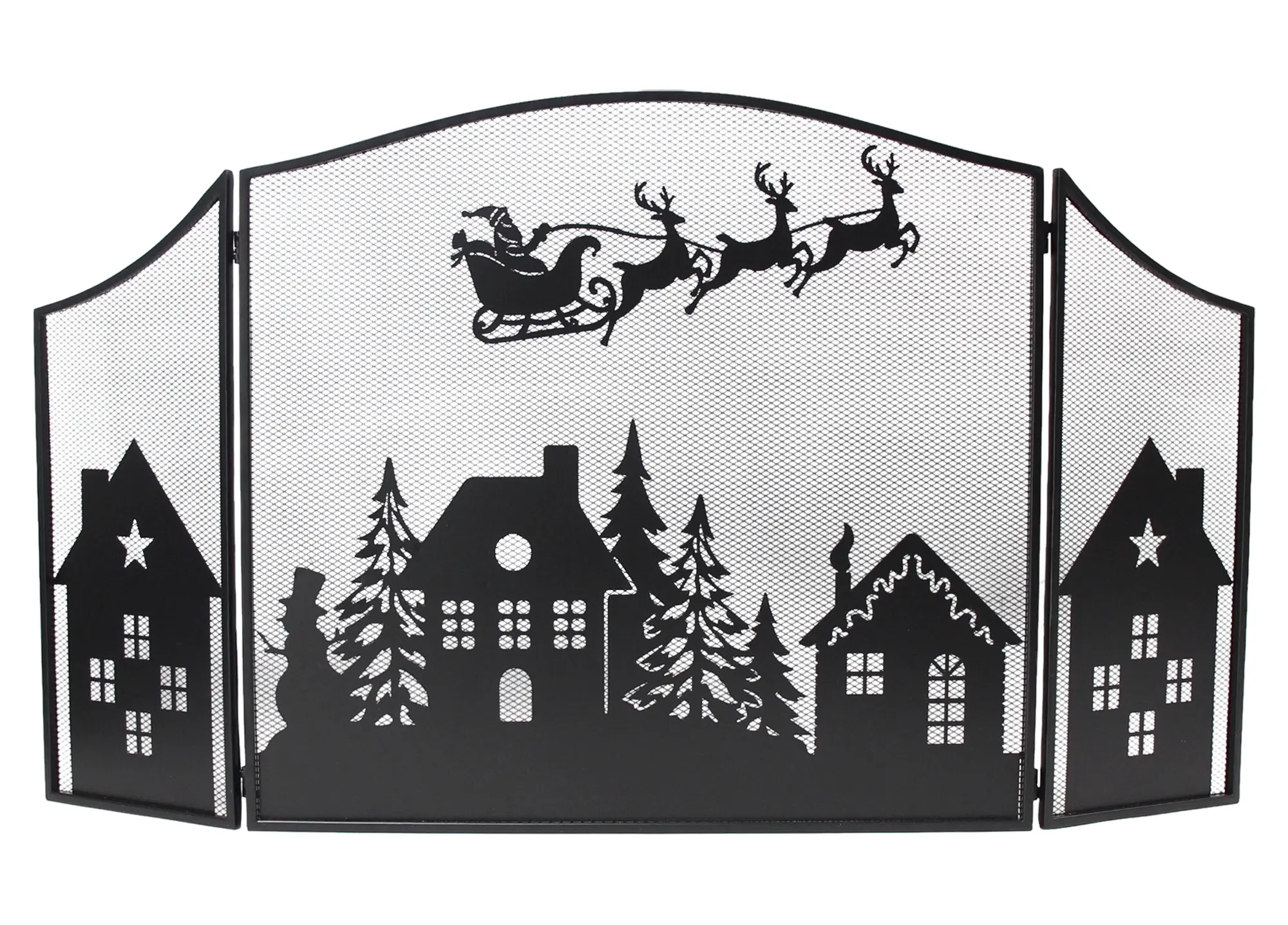 Acheter Décoration de cheminée "Christmas Time"  dans la boutique en ligne de Frank Flechtwaren pour Console cheminée