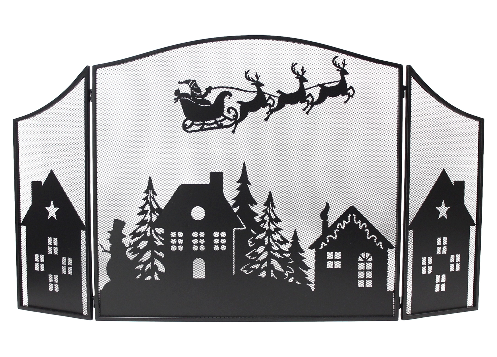 Acheter Décoration de cheminée "Christmas Time"  dans la boutique en ligne de Frank Flechtwaren