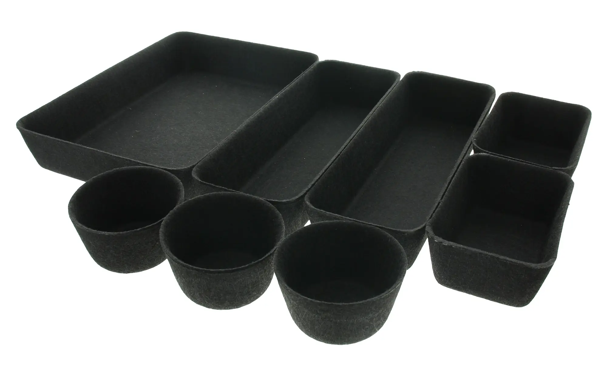 Acheter Organisateur de tiroirs"Black", 8 pcs  dans la boutique en ligne de Frank Flechtwaren pour Modern Living