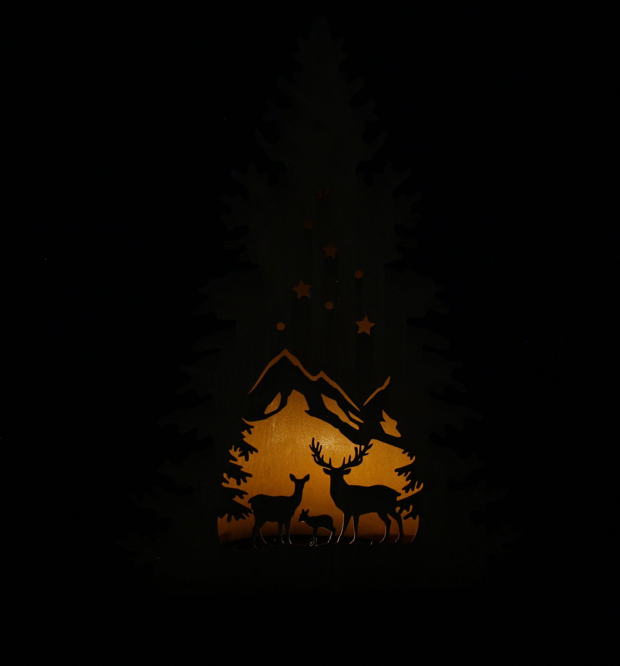 Acheter Sapin "forêt d'hiver"  dans la boutique en ligne de Frank Flechtwaren pour Noël