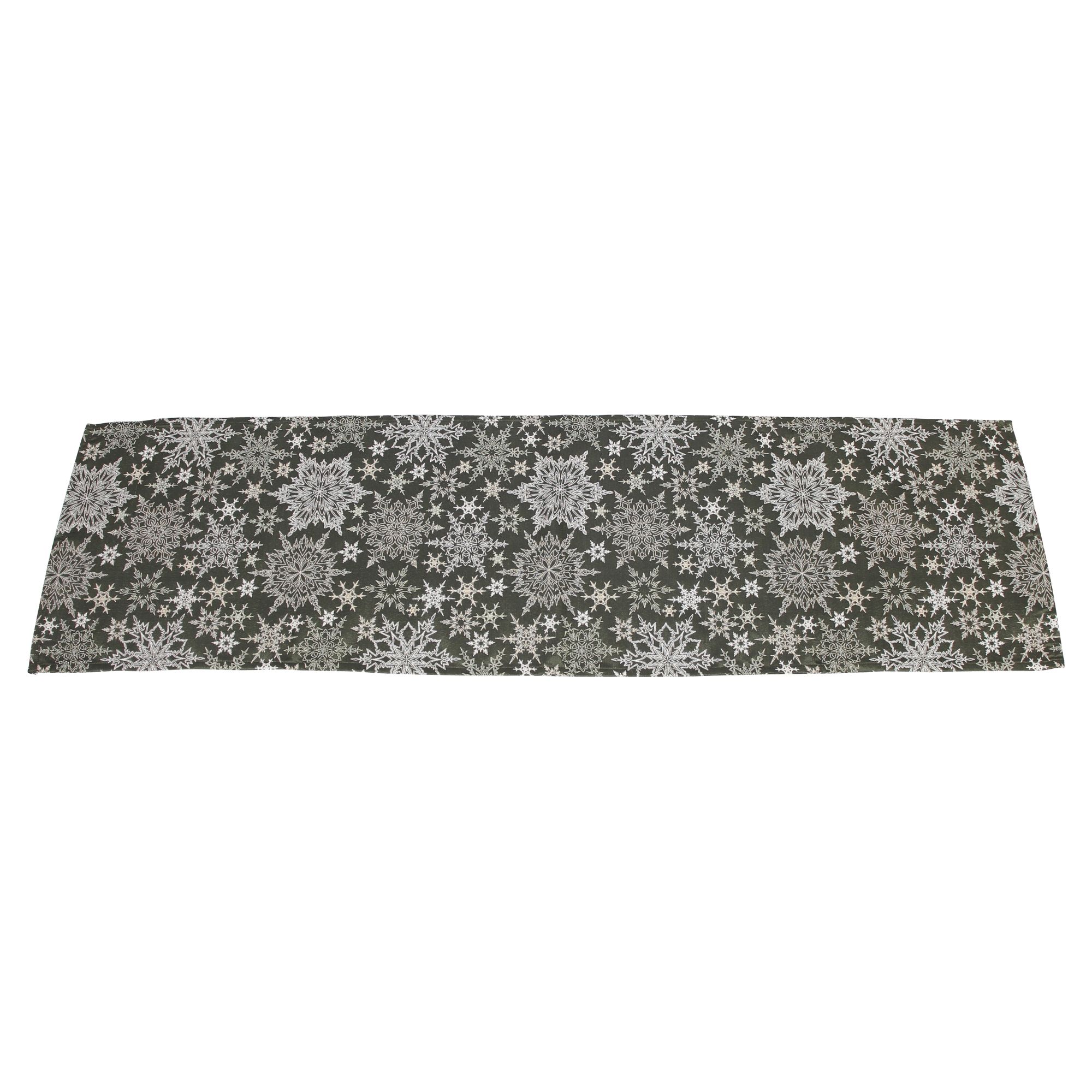 Acheter Chemin de table « Motifs de flocons de neige »  dans la boutique en ligne de Frank Flechtwaren pour Nouvel arrivage