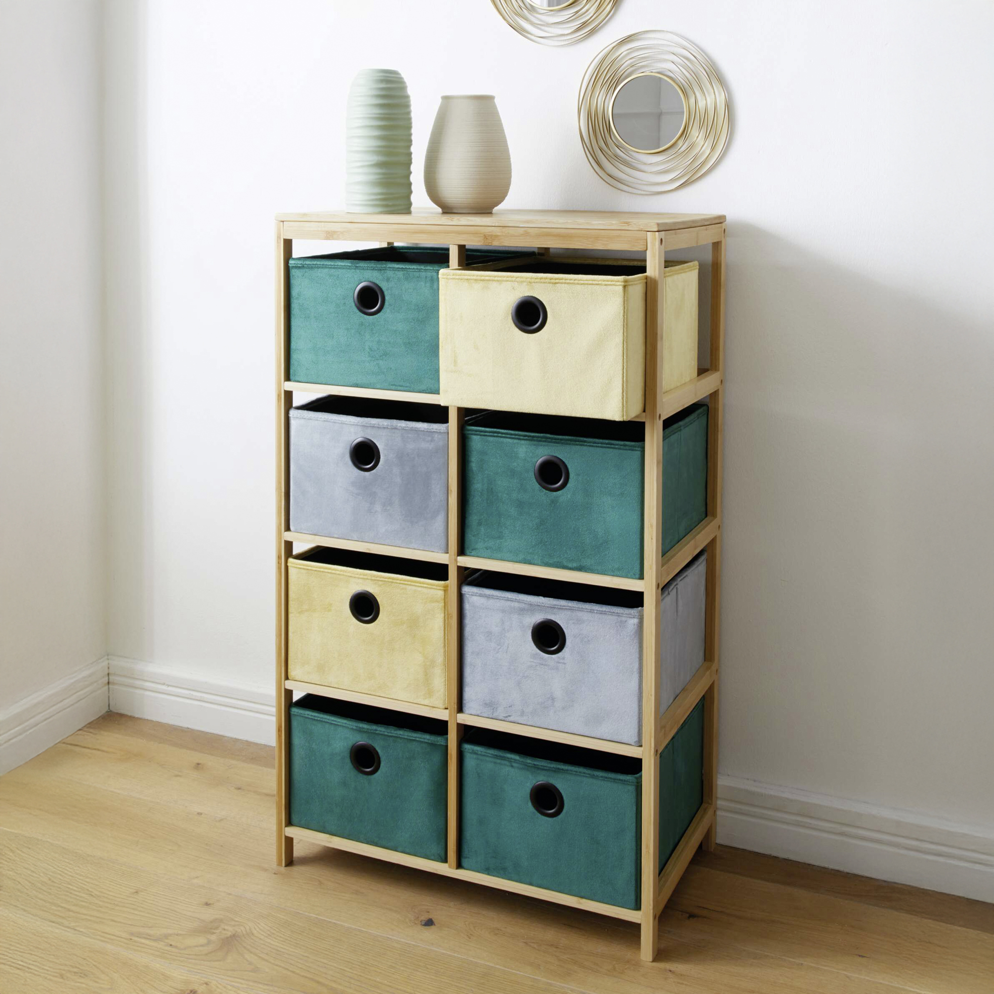 Acheter Armoire en bambou "multicolor"  dans la boutique en ligne de Frank Flechtwaren