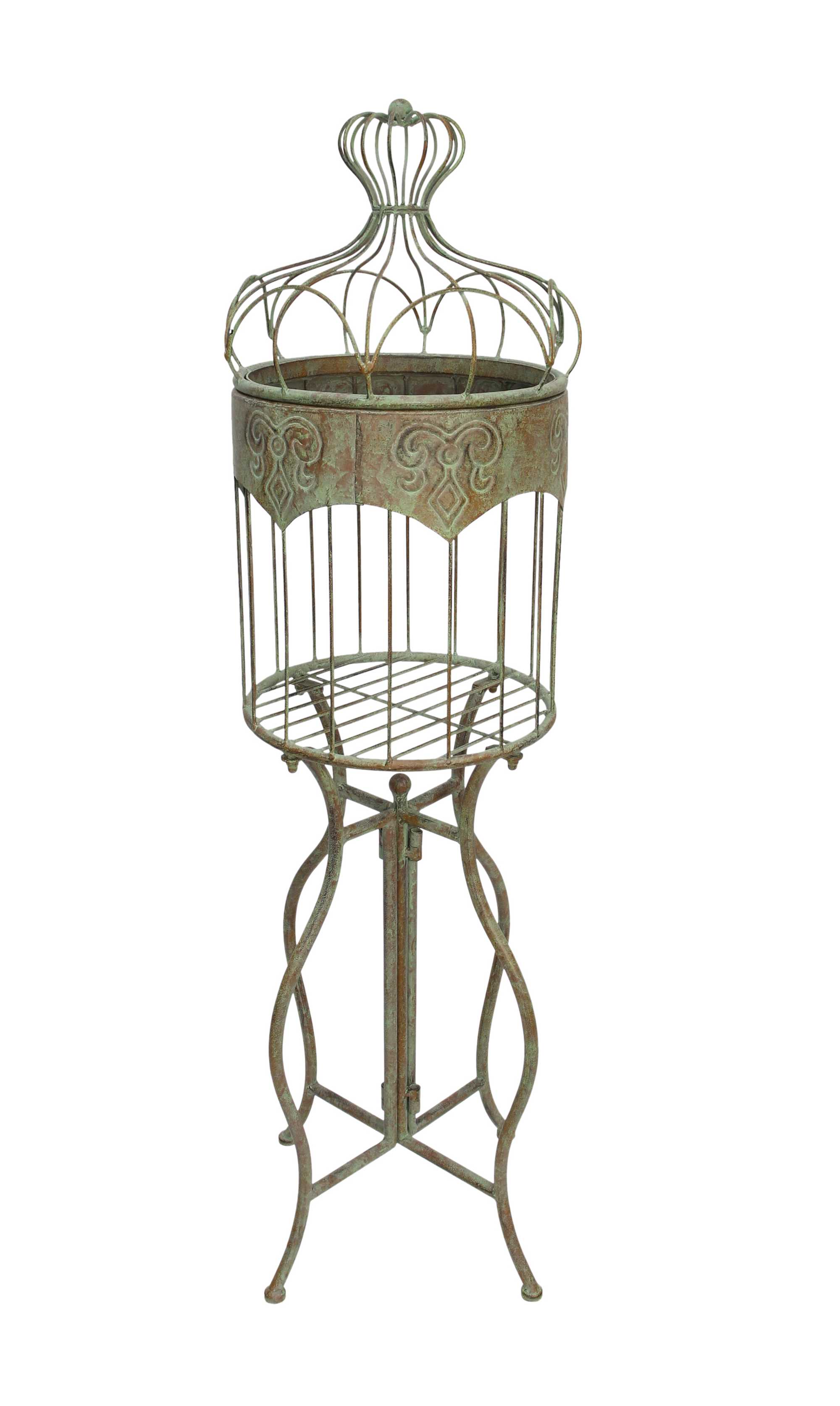 Acheter Cage décorative "maison d'oiseaux"  dans la boutique en ligne de Frank Flechtwaren pour Etagères