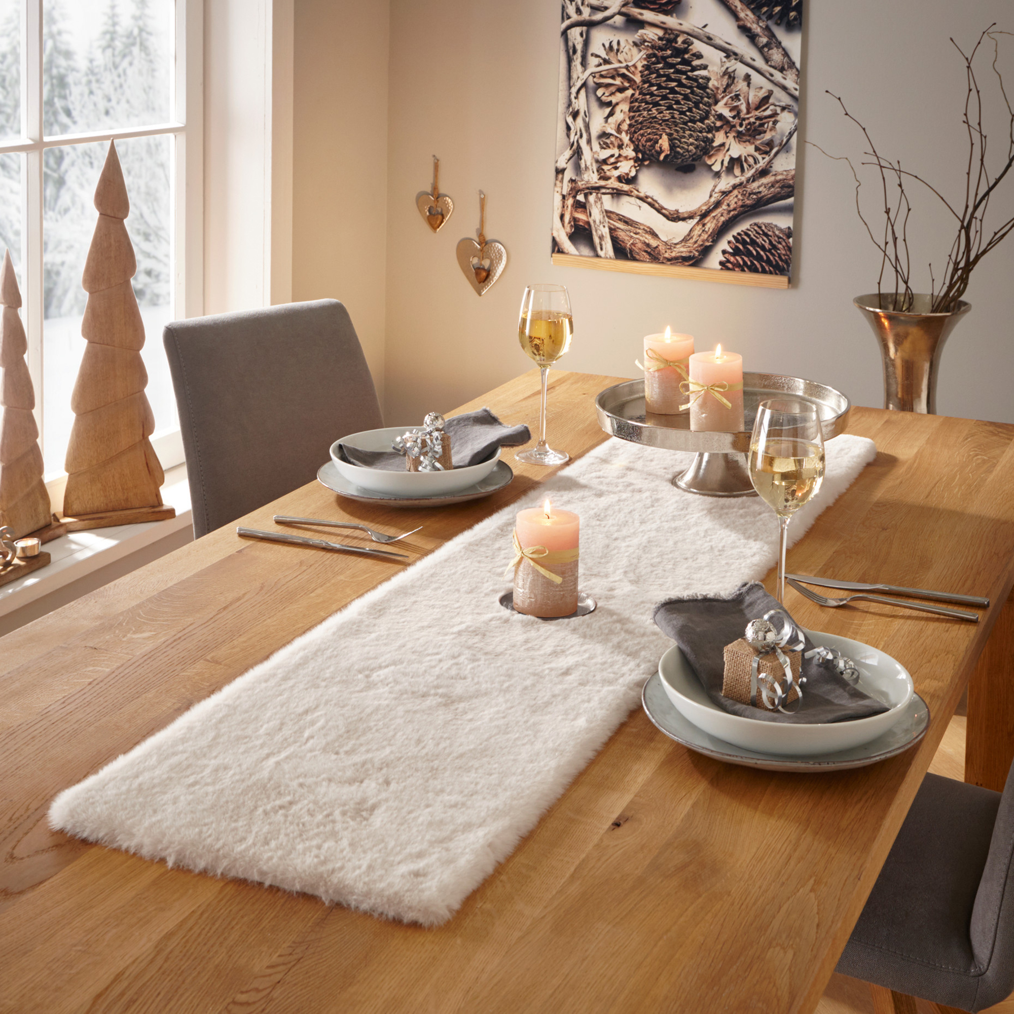 Acheter Chemin de table "velours doux"  dans la boutique en ligne de Frank Flechtwaren pour Noël