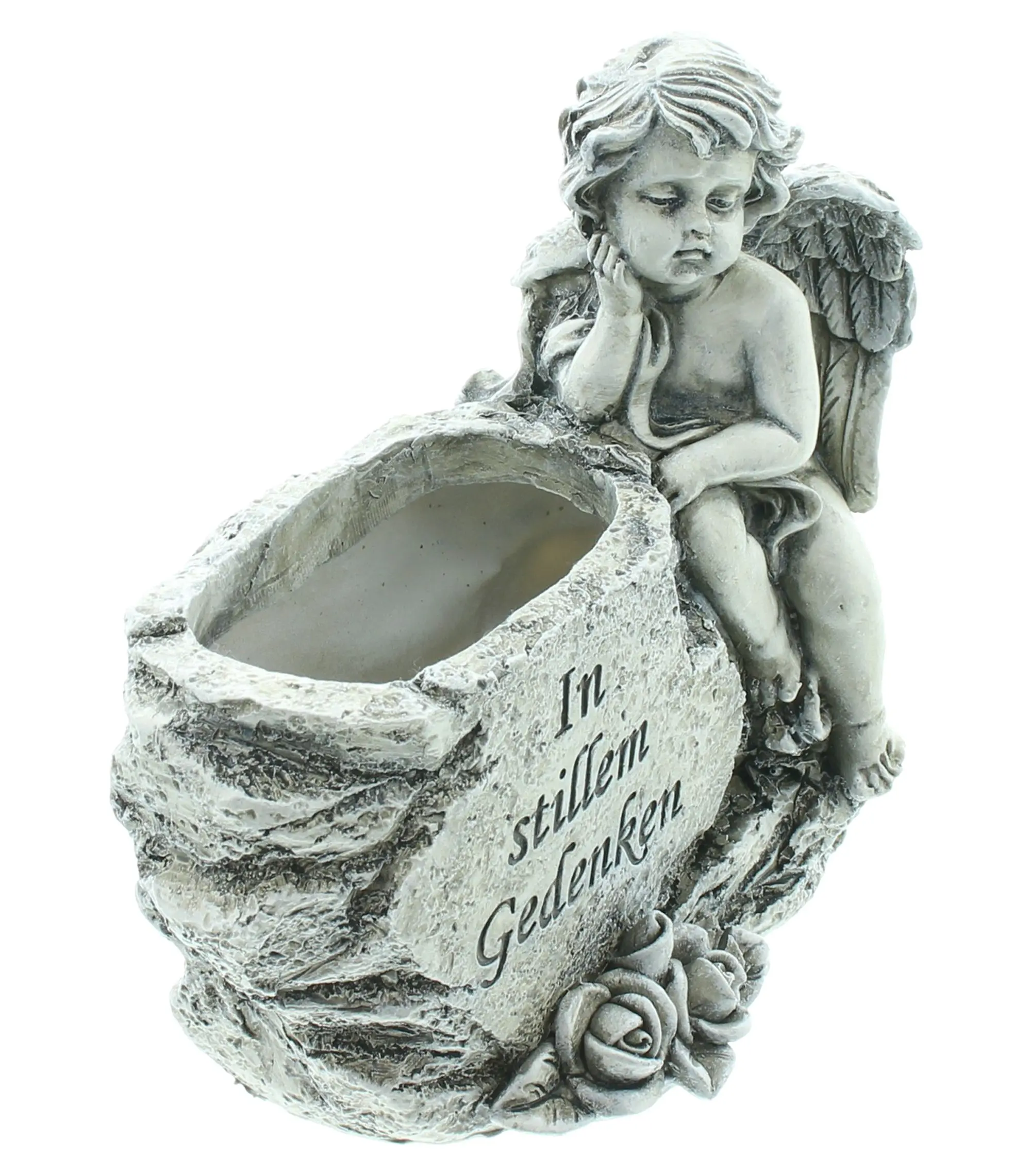 Acheter Jardinière "petit ange"  dans la boutique en ligne de Frank Flechtwaren pour Ornements funéraires