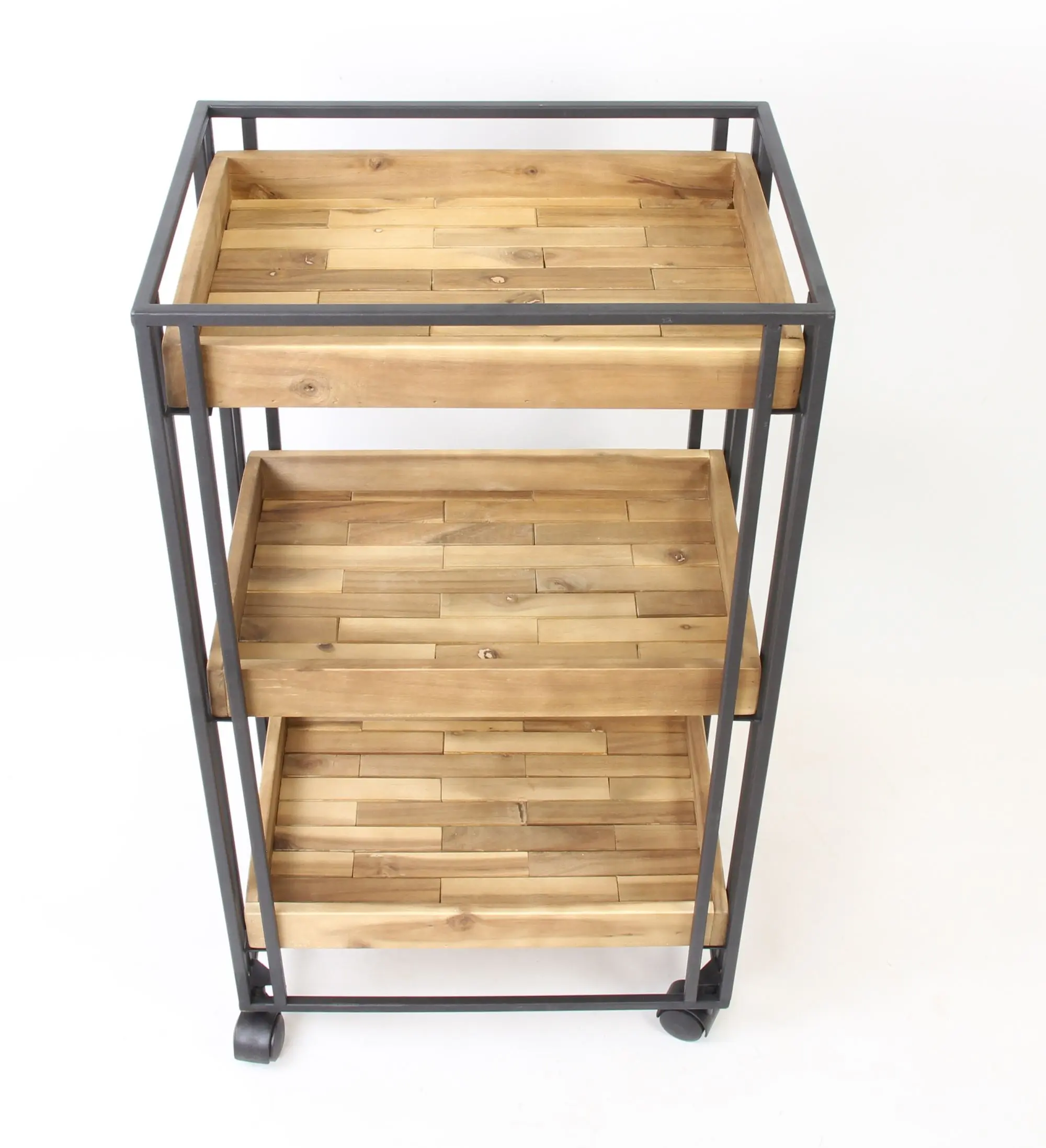 Acheter Chariot de desserte "Living-Wood"  dans la boutique en ligne de Frank Flechtwaren pour Cuisine