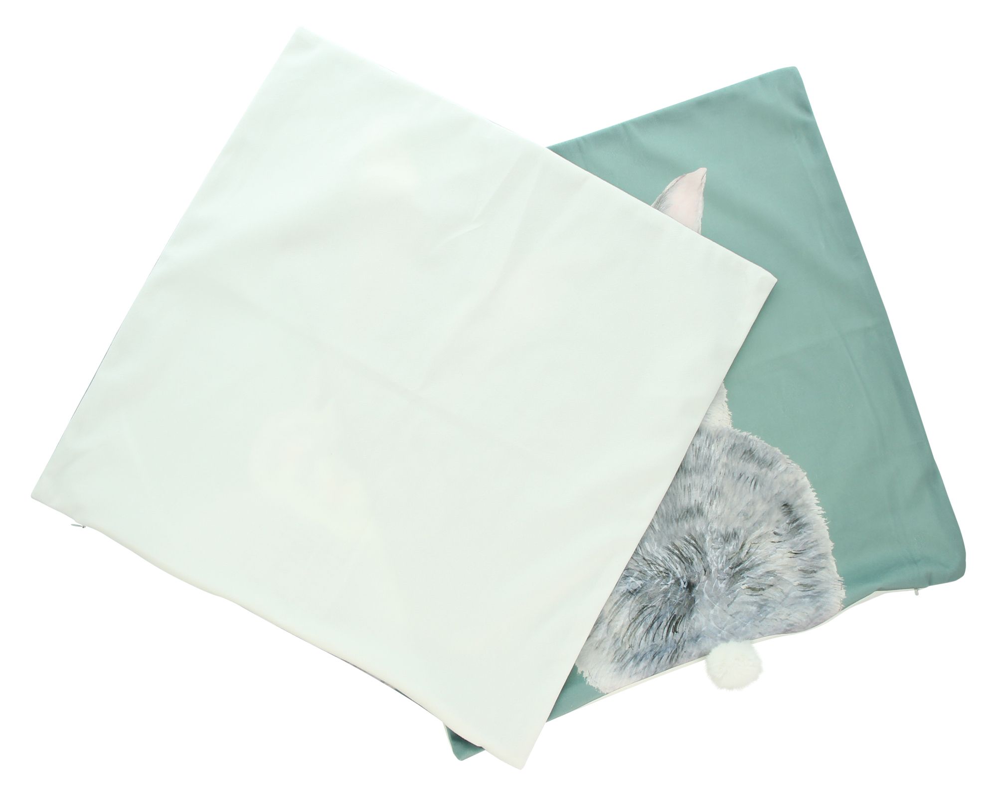 Acheter Lot de 2 housses de coussin "petit lapin"  dans la boutique en ligne de Frank Flechtwaren pour Coussins &amp; remplissages