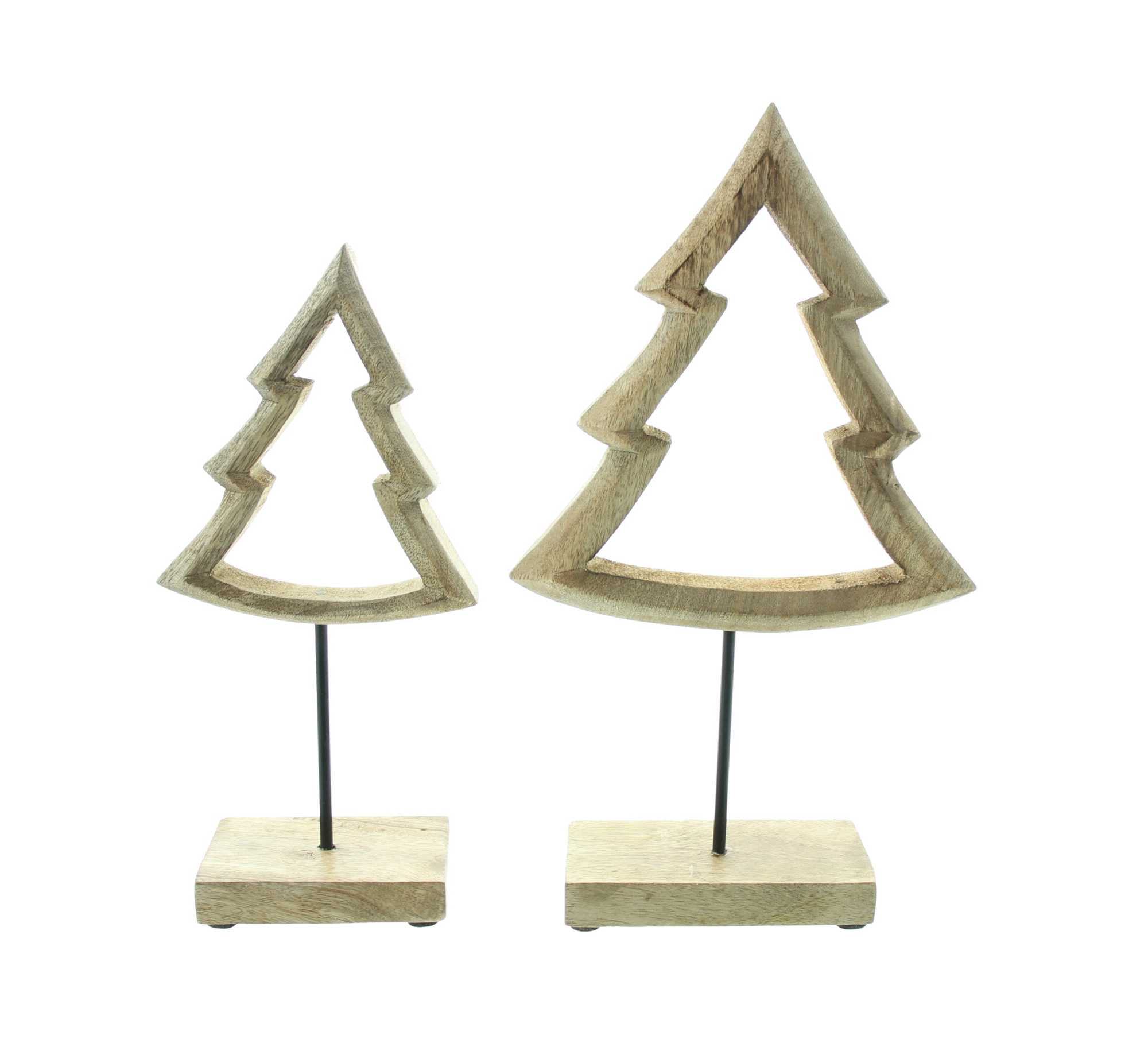 Acheter Lot de 2 décorations de Noël "sapin"  dans la boutique en ligne de Frank Flechtwaren pour Sapins