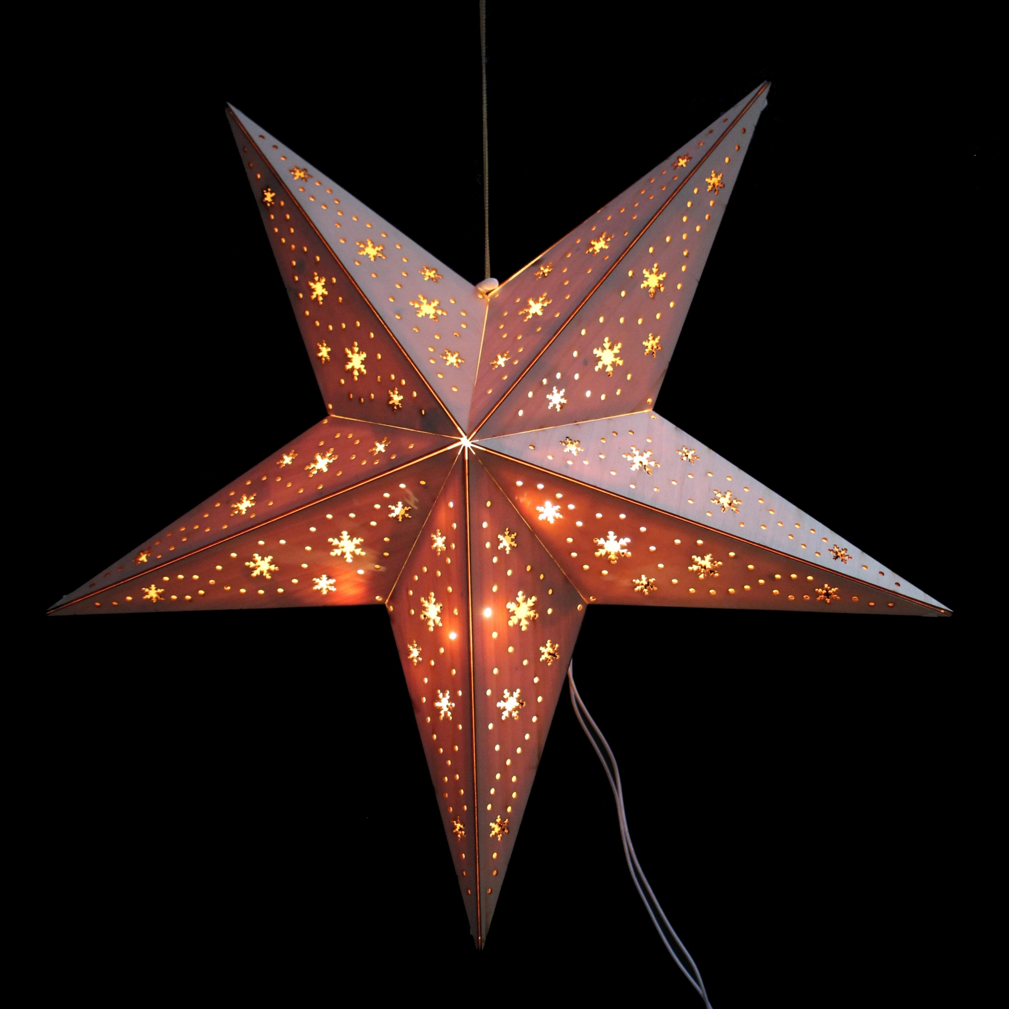 Acheter Étoile en bois avec guirlande LED  dans la boutique en ligne de Frank Flechtwaren pour Décorations à suspendre